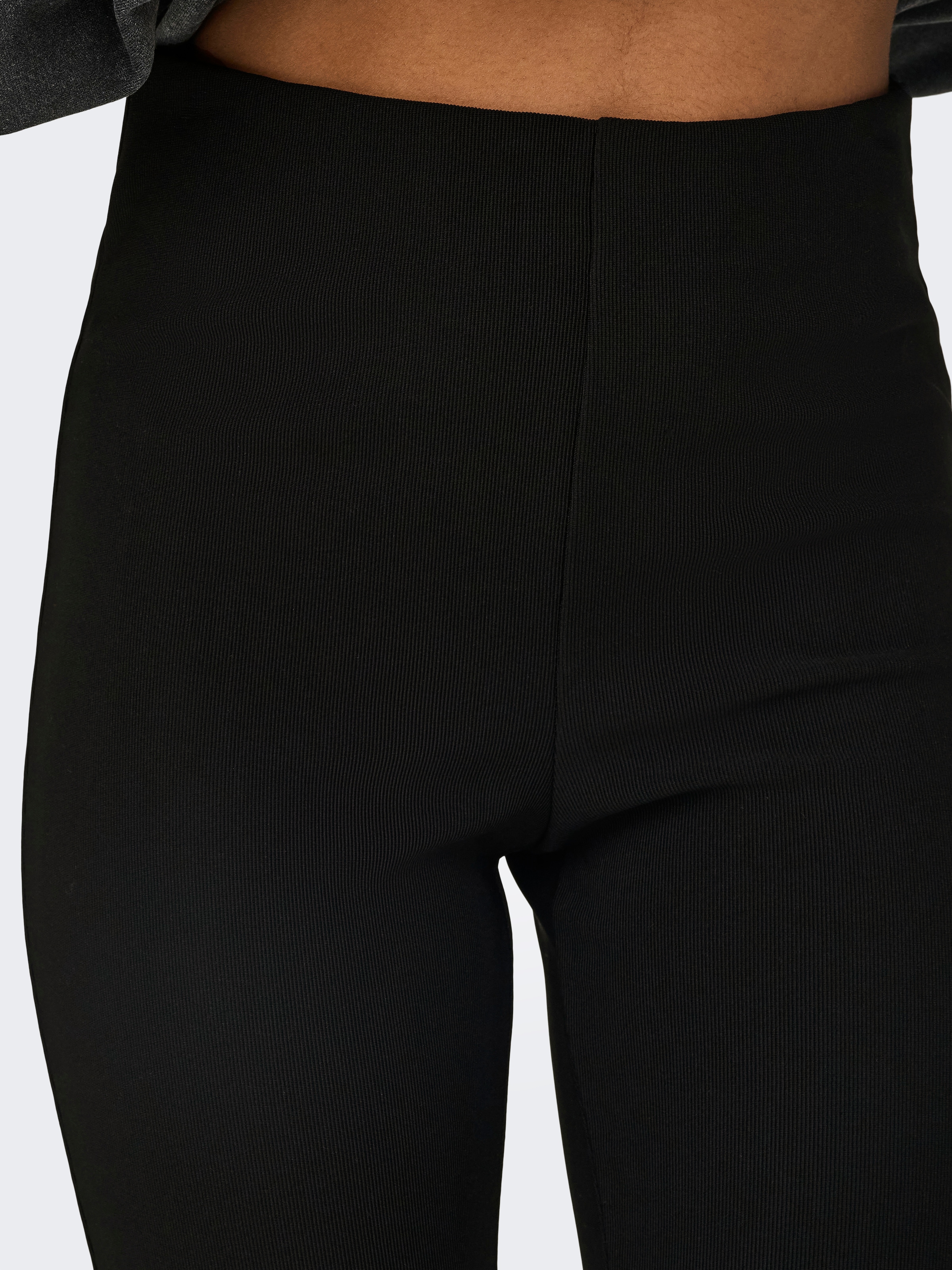 ONLY Highwaist Leggings »ONLPEONY HW RIB ZIP LEGGING CC PNT«