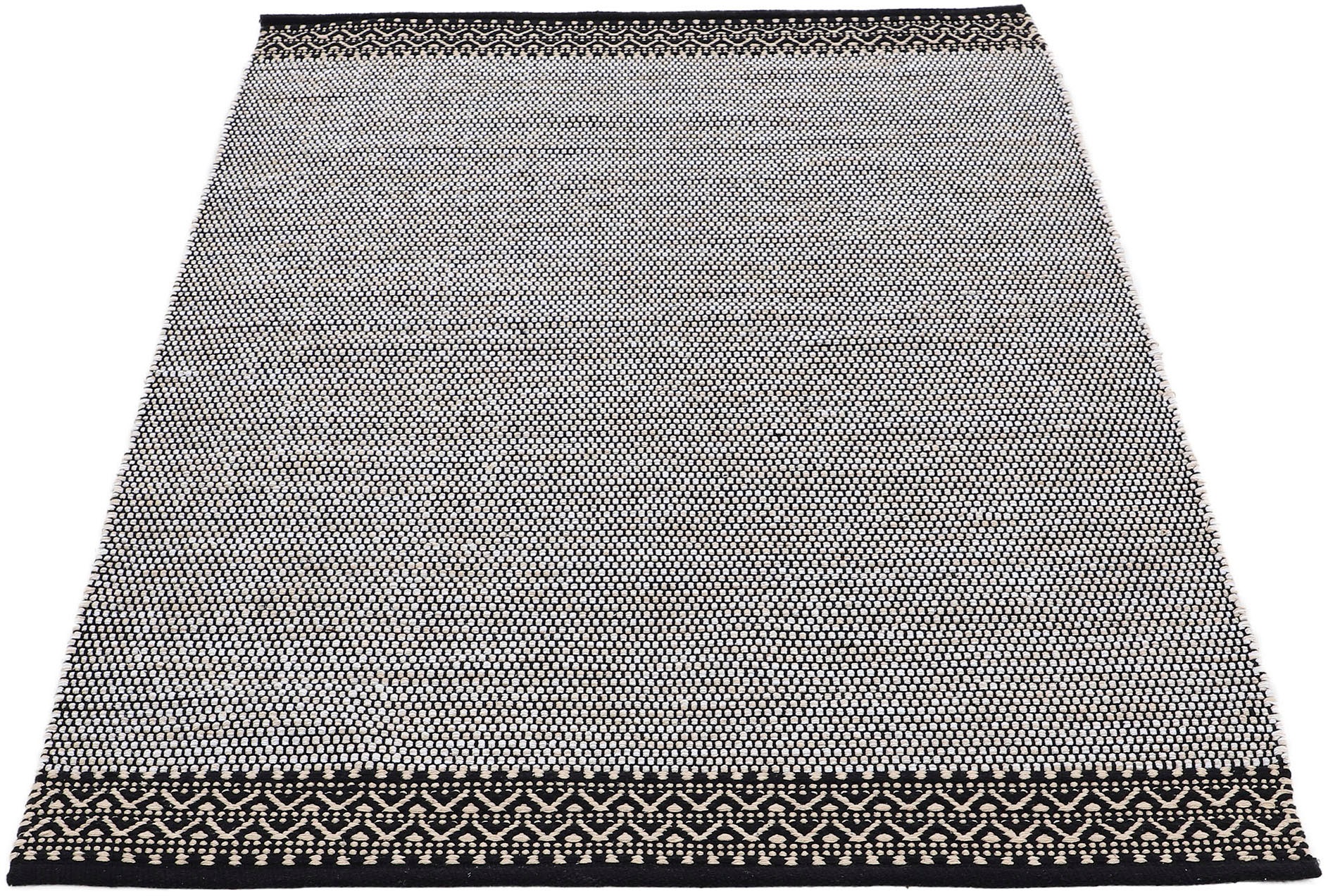 carpetfine Teppich »Kelim Mia«, rechteckig, 6 mm Höhe, Baumwolle Wendeteppich, Wohnzimmer