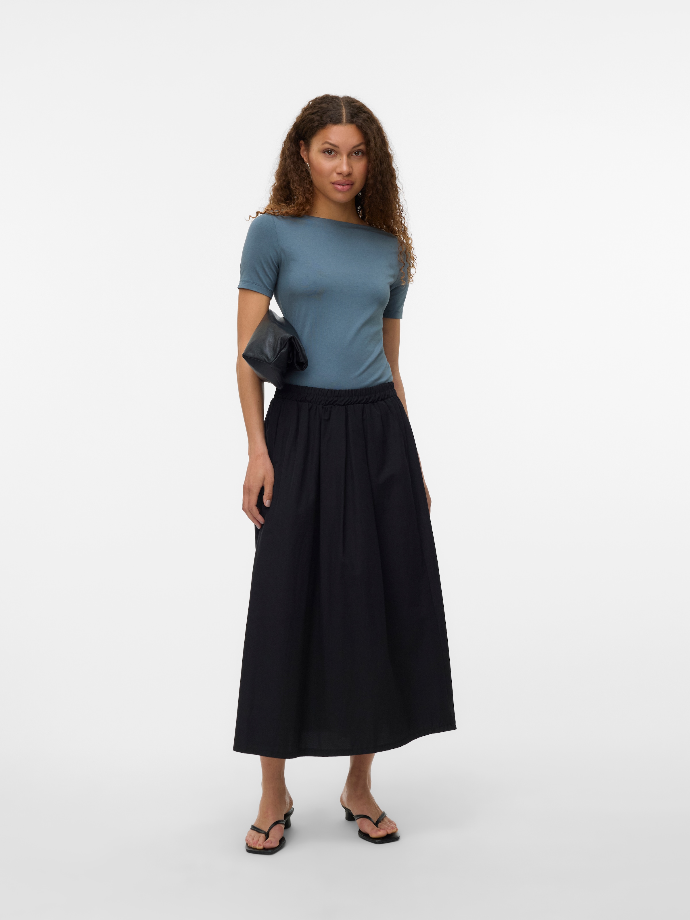 Vero Moda Kurzarmshirt »VMPANDA MODAL S/S TOP NOOS«