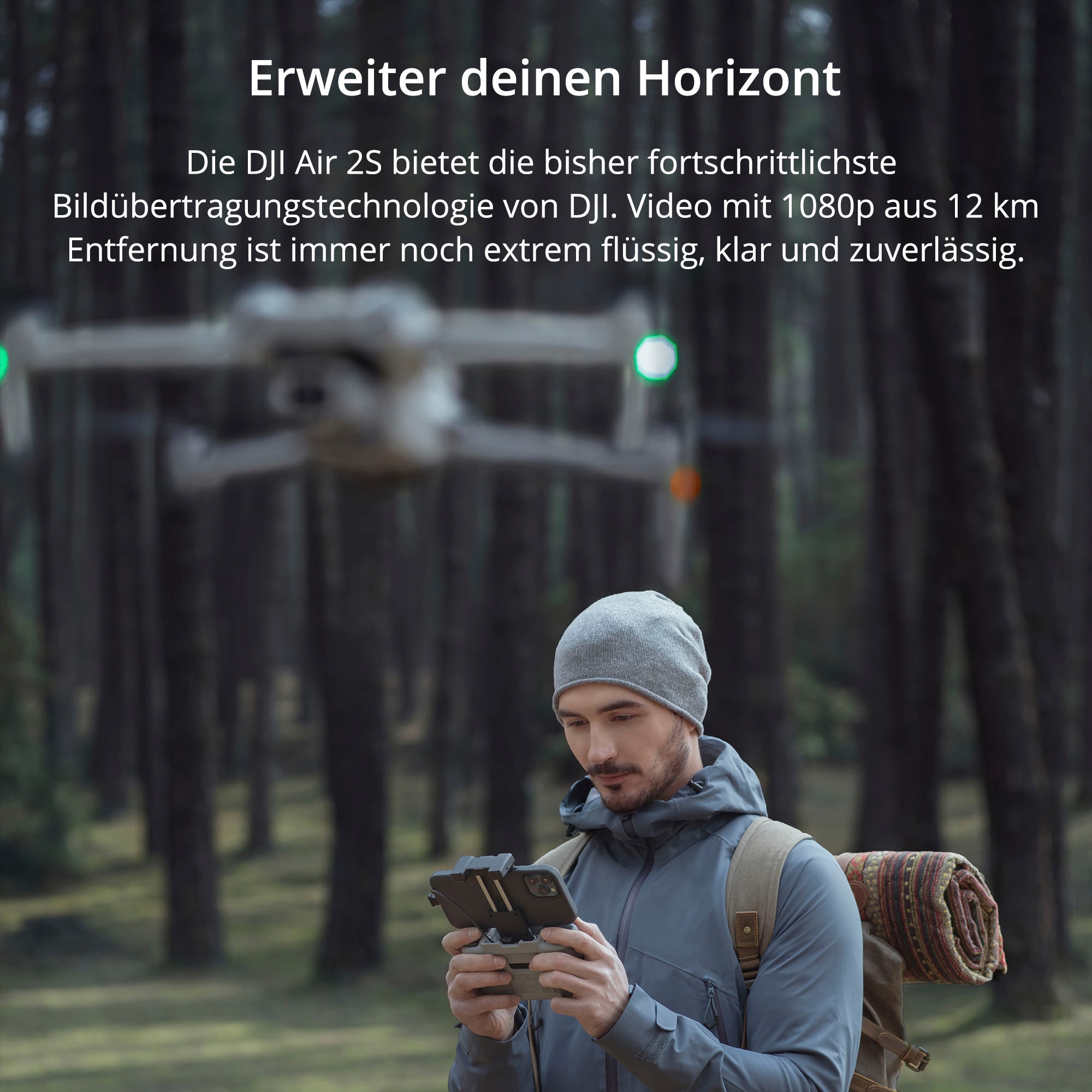 DJI Drohne »AIR 2S«, (DJI RC-N1 Fernsteuerung)