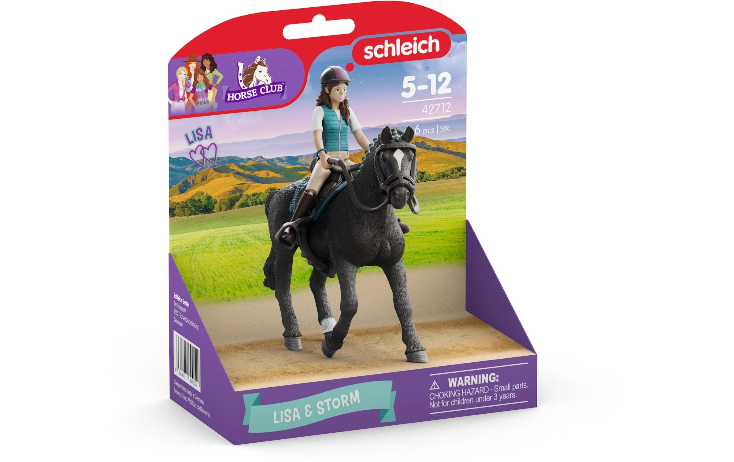Schleich® Spielfigur »Horse Club Lisa & Storm«