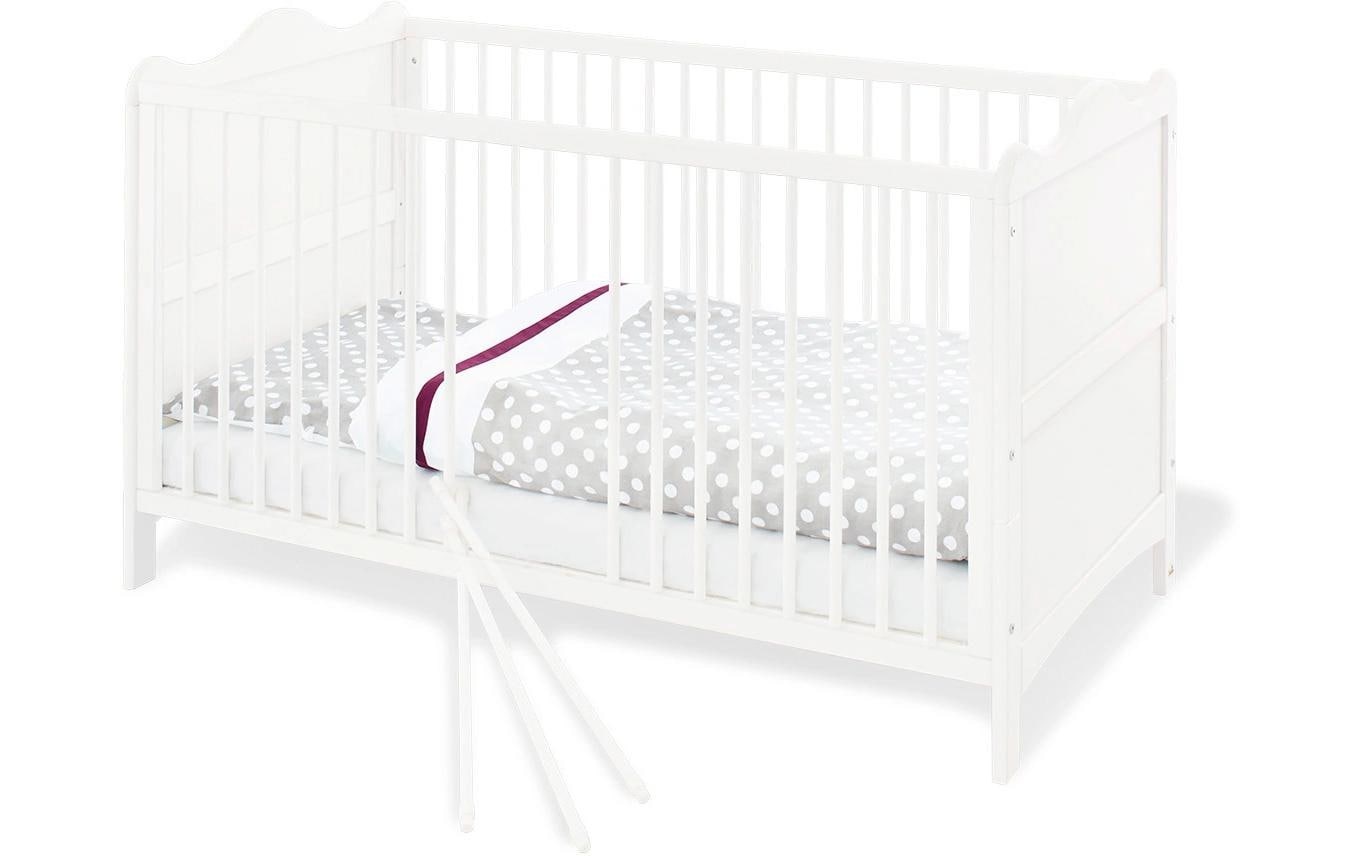 Pinolino® Babybett »Florentina Weiss 70 x 140 cm«, (1 tlg.)