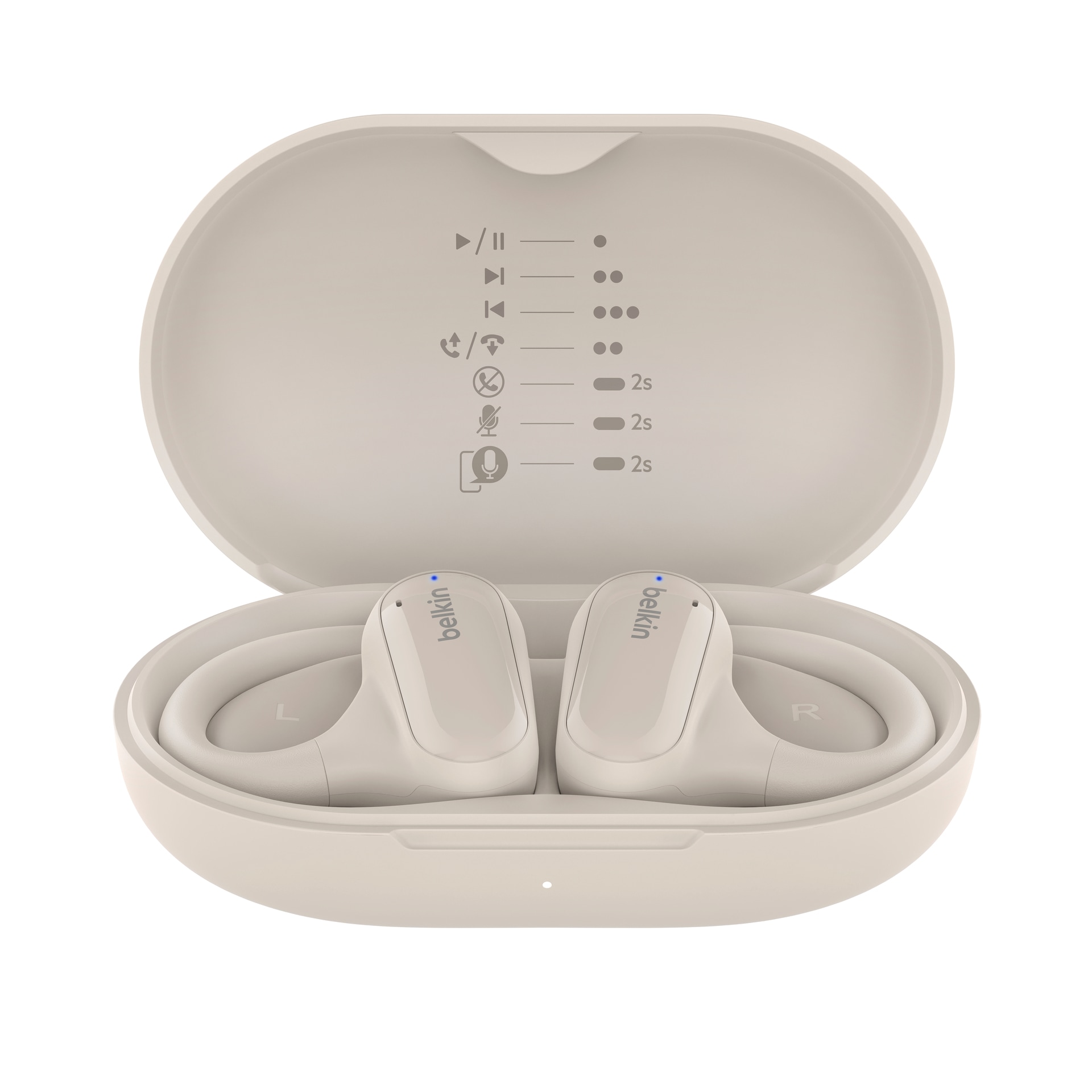 Image of Belkin Open-Ear-Kopfhörer "SoundForm ClearFit" A2DP Bluetooth Freisprechfunktion Noise-Cancelling