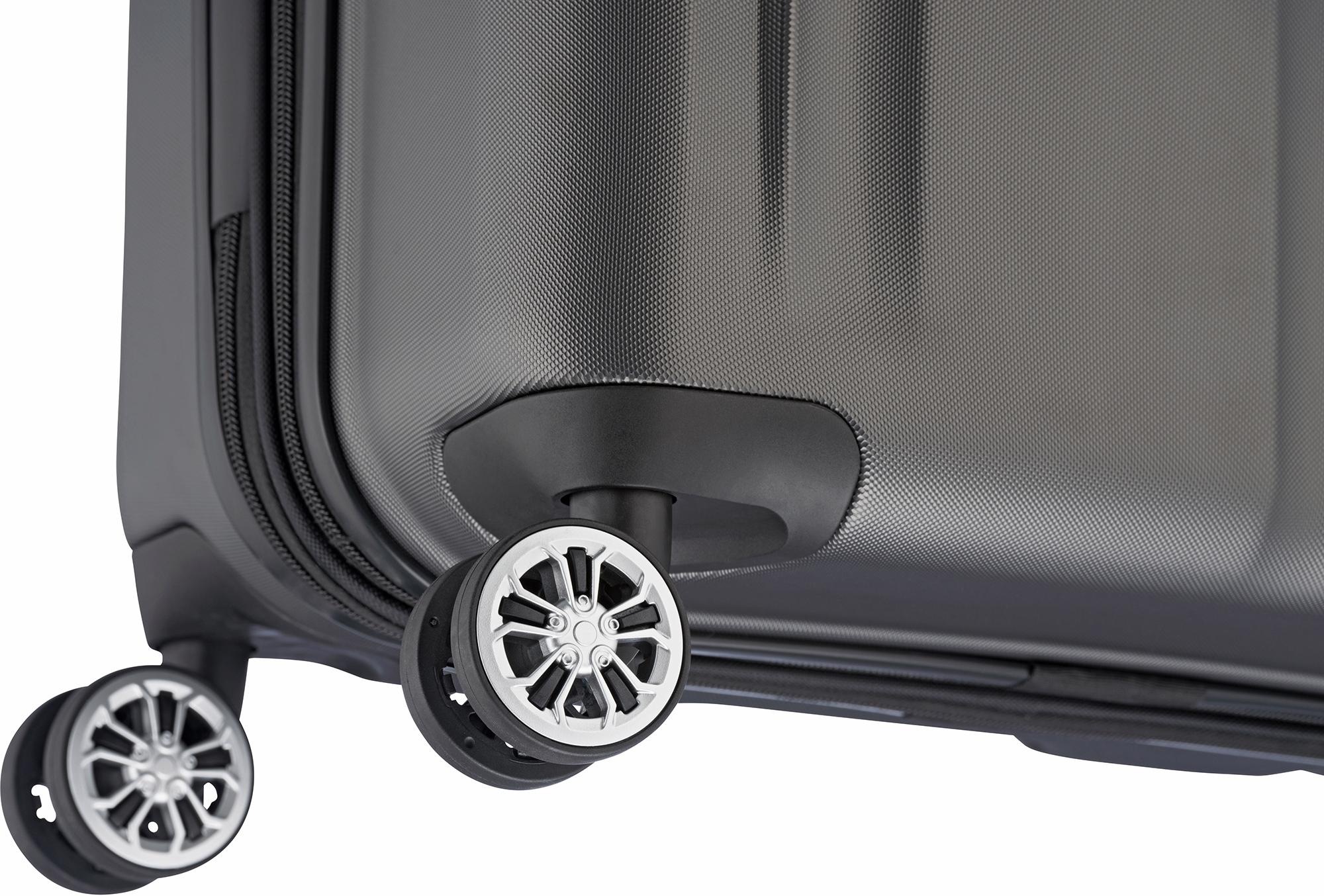 travelite Trolley à coque dure »CITY Reisekoffer Hartschale« 40 litre 4 Rollen avec serrure TSA, bagage de voyage robuste en ABS