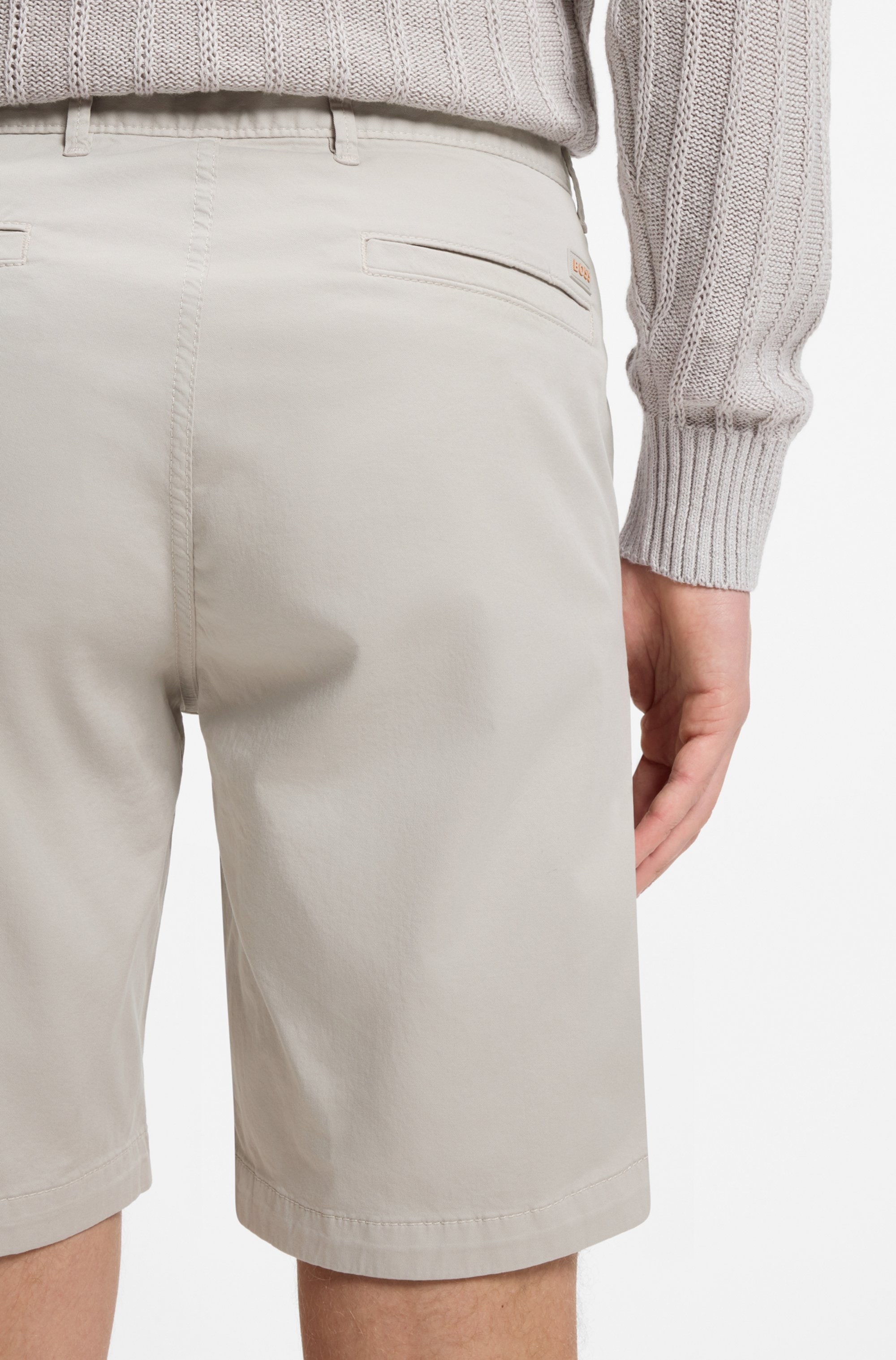 BOSS ORANGE Chinoshorts »slim Shorts«  in moderner Passform