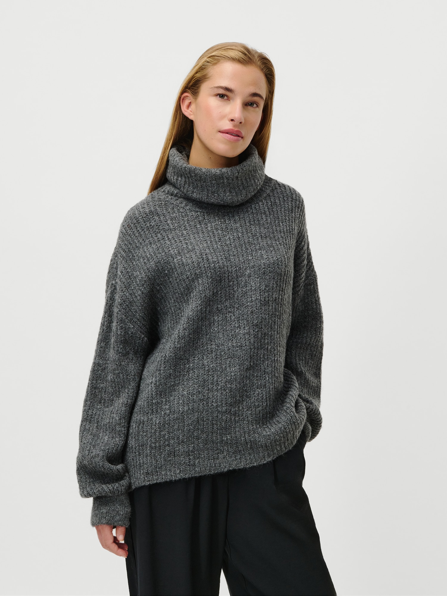 LeGer Strickpullover »Jarine, LeGer by Lena Gercke« Loose fit mit Rundhalsausschnitt