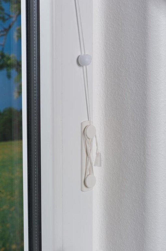 K-HOME Plissé »COMO« protection contre la lumière suspendu librement