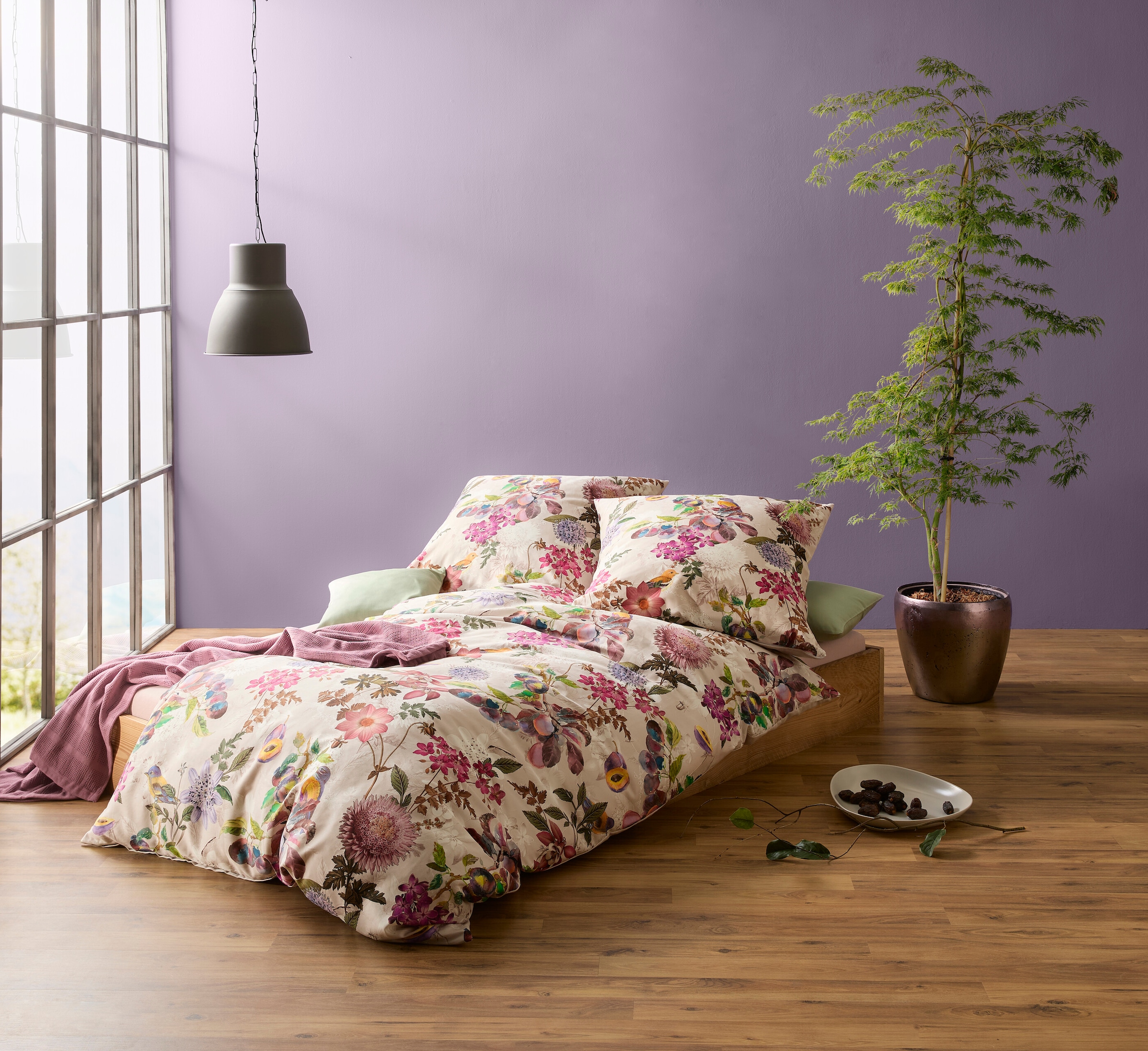 fleuresse Wendebettwäsche »Bed Art S 4433, Mako Satin«