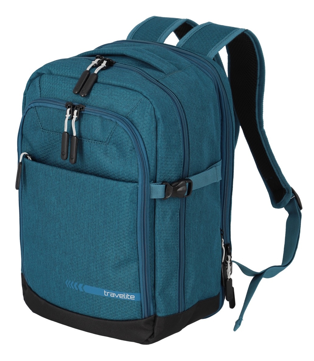 travelite Laptoprucksack »KICK OFF Reiserucksack« ideal als Kabinengepäck, für Arbeit, Freizeit und Reisen