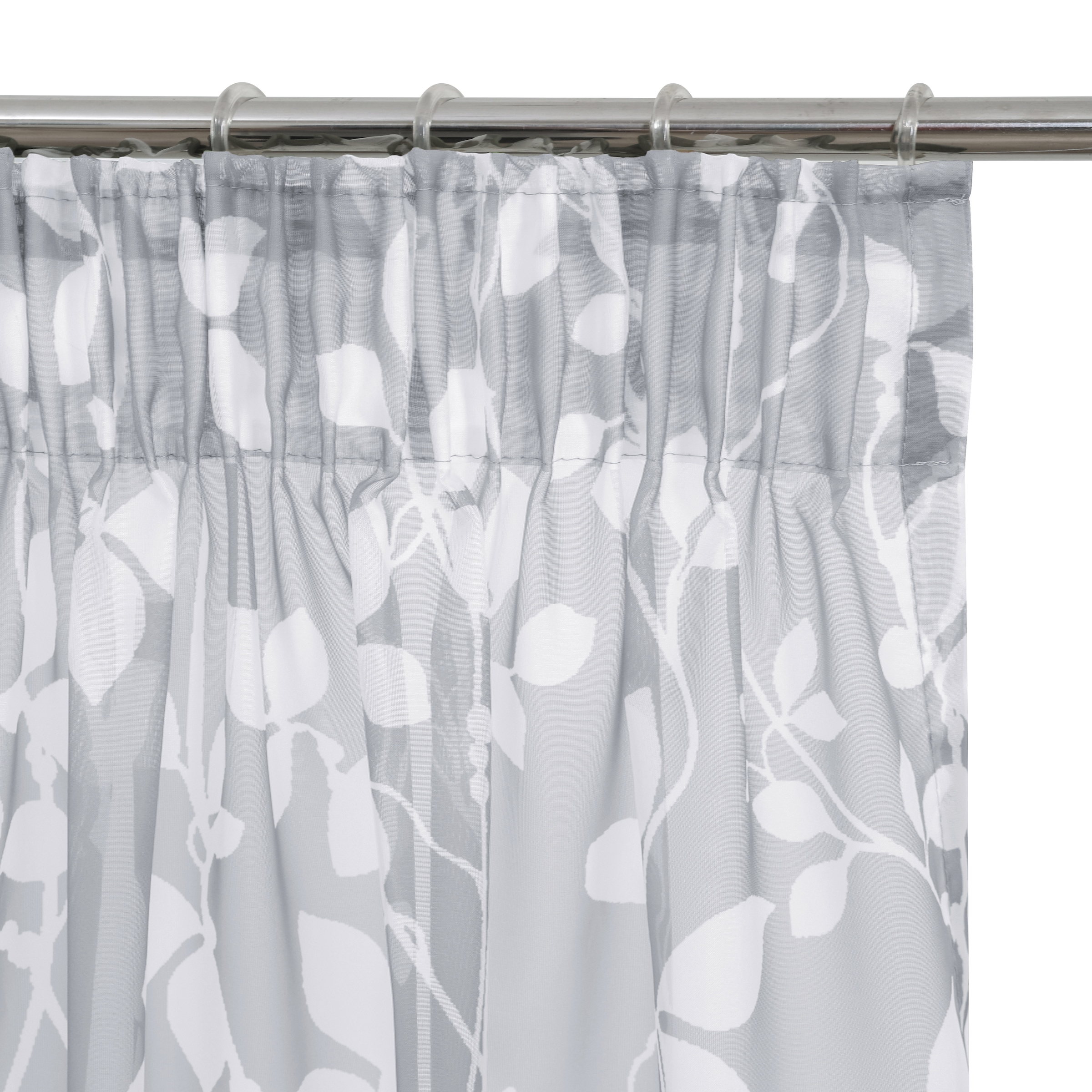 my home Rideau »Issoire« Bande multifonctionnelle 1 cuis tlg. Wohnzimmer, Schlafzimmer, Esszimmer, gemustert und halbtransparent