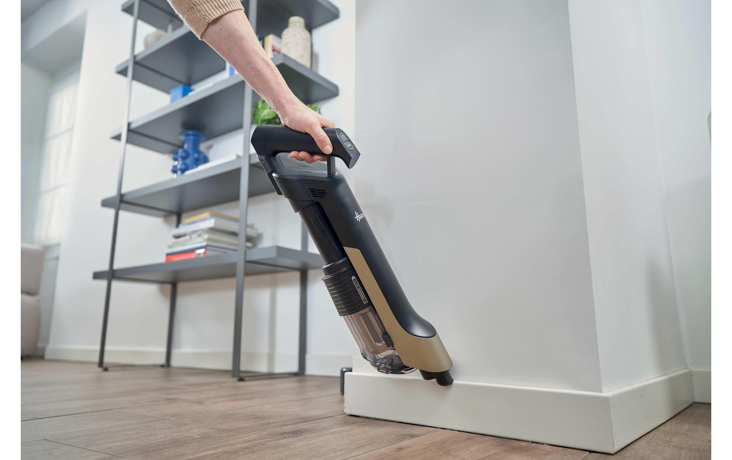 Hoover Akku-Hand-und Stielstaubsauger »HF210PP 11 Akku Trocken EPA Beutellos 1 l 165 W« 2-in-1-Stabstaubsauger mit ULTRA COMPACT X3-Technologie