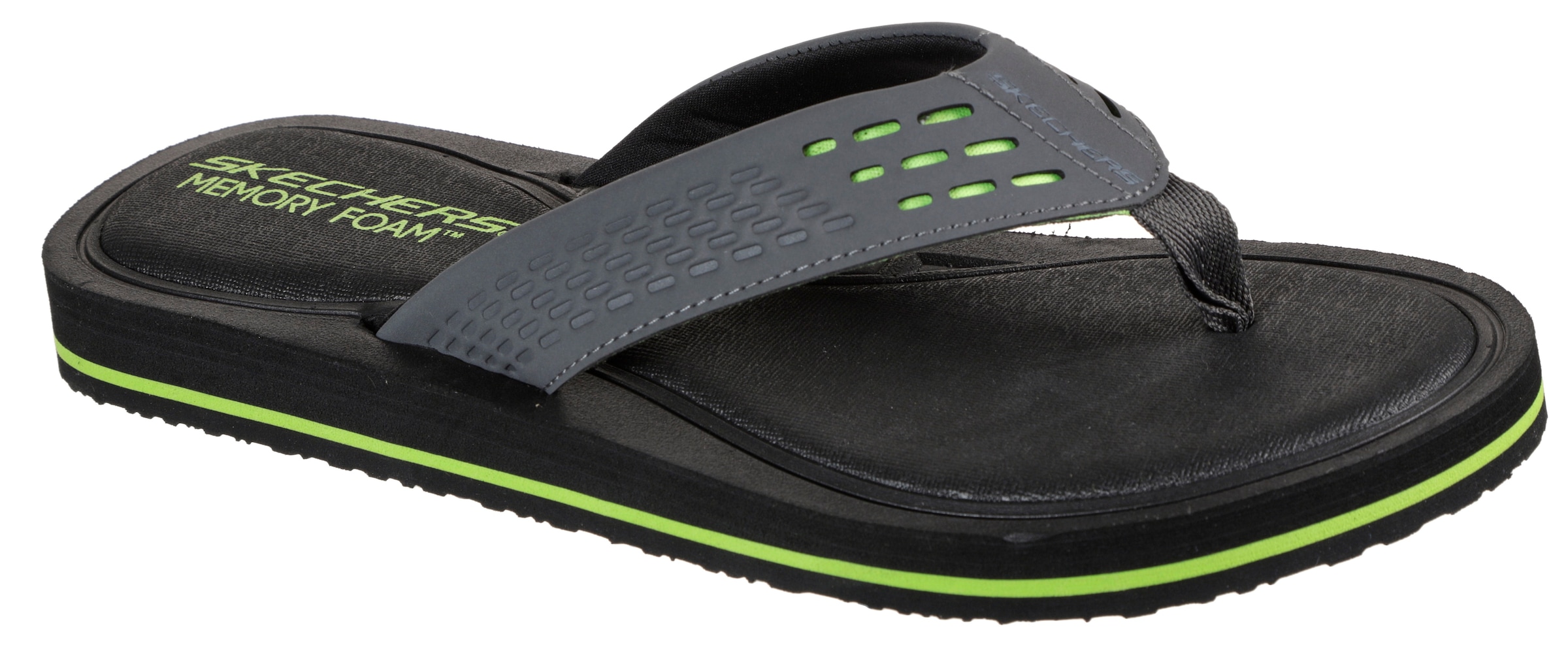 Image of Skechers Zehentrenner »TOCKER«, mit Memory Foam Innensohle bei Ackermann Versand Schweiz