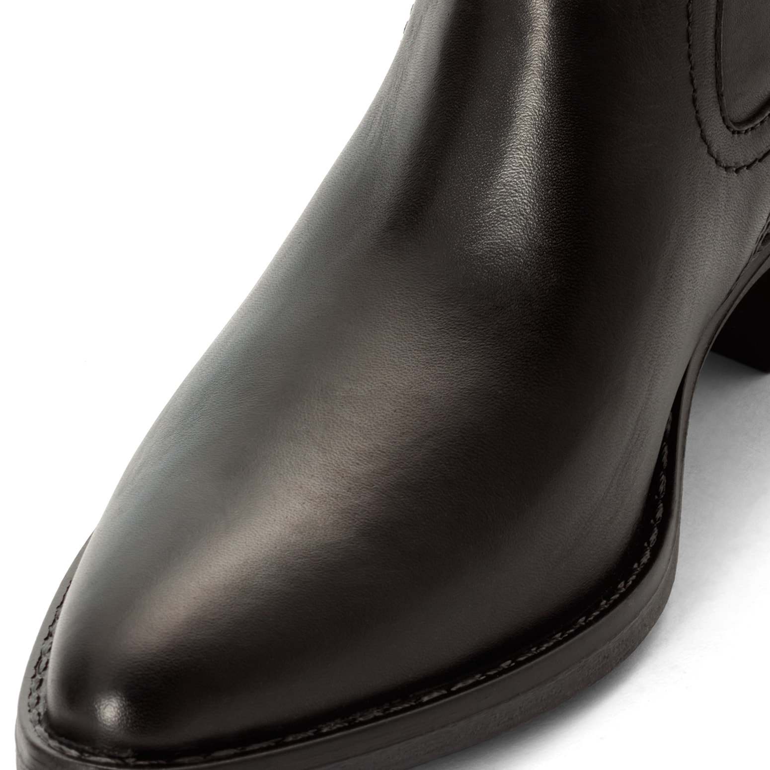 Tamaris Chelseaboots  , Blockabsatz, Cowboy Stiefelette, Westernstiefelette mit Gummizug