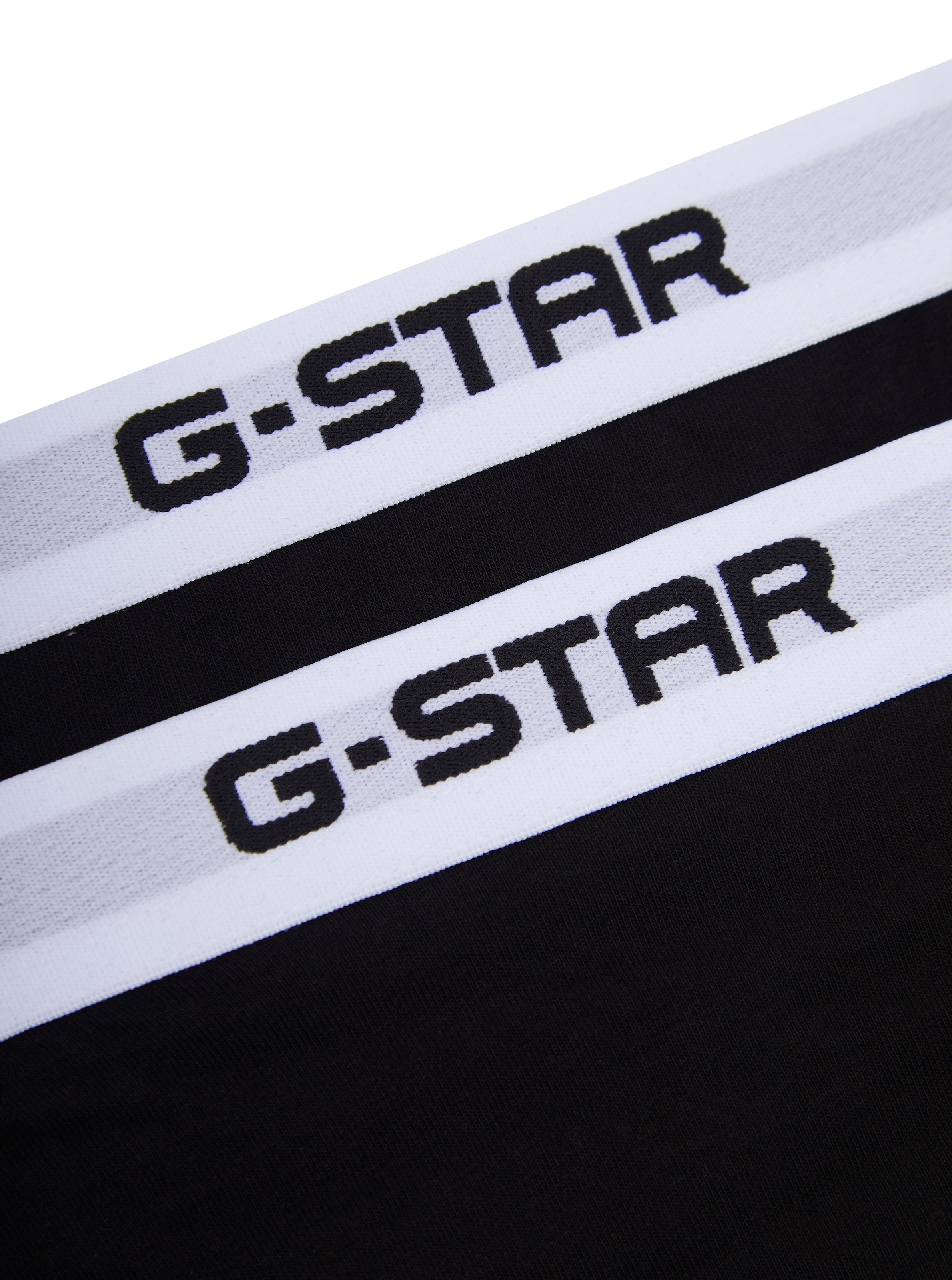 G-STAR Tanga »OBSIDIAN, 2 PACK THONGS« Packung, 2 Stk. mit Logobund
