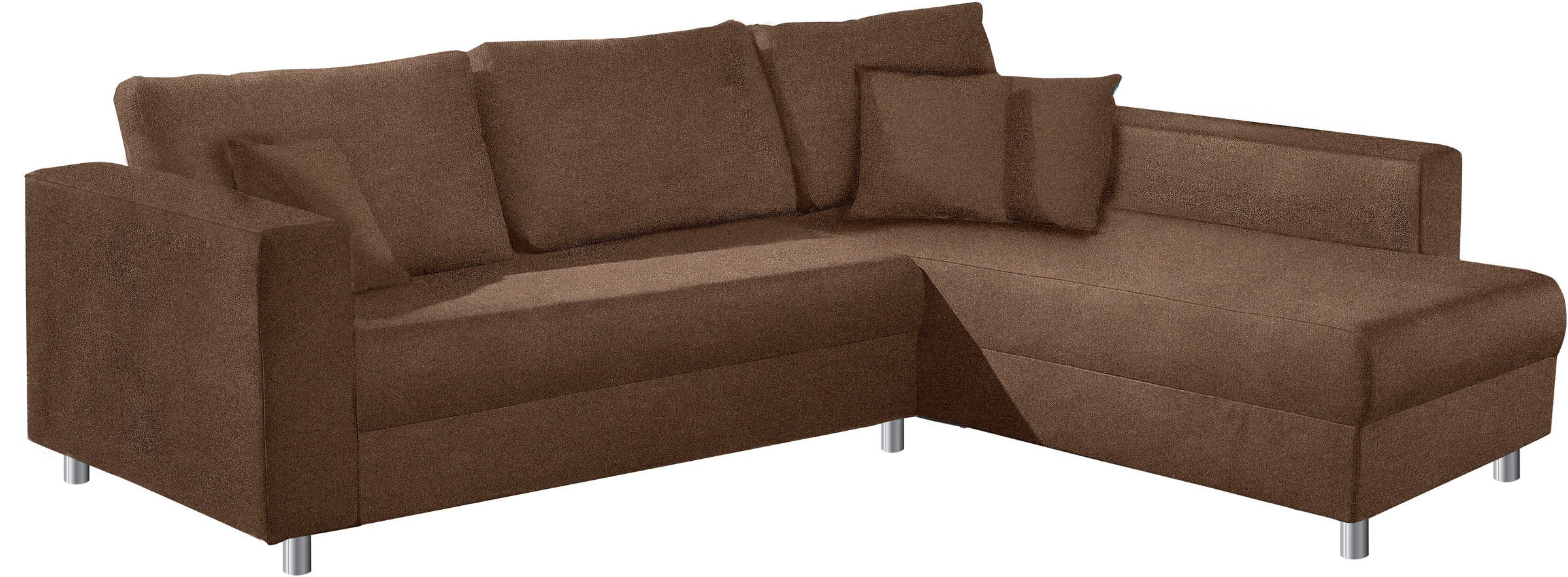 INOSIGN Ecksofa »153«, Inkl. Schlaffunktion und grossen Strauraum