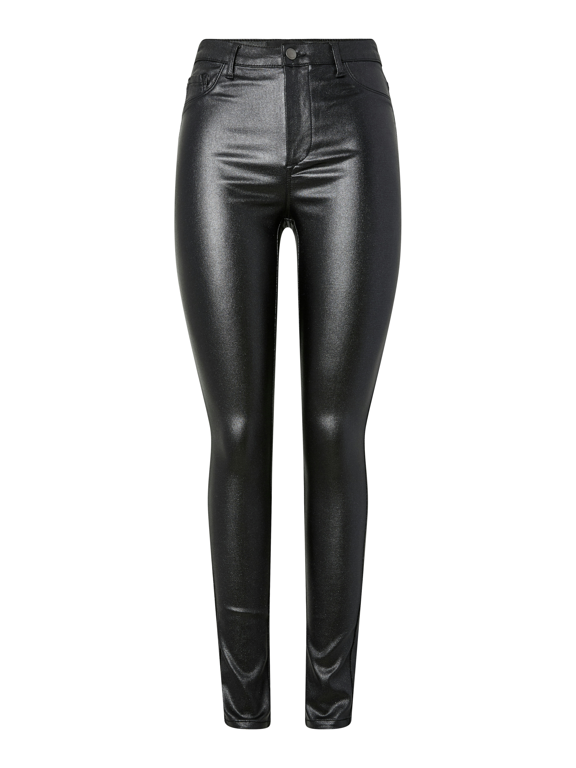 pieces Jeggings »PCHIGHSKIN WEAR GLITTER JEGGINGS NOOS BC«  mit Glitzer-Effekt