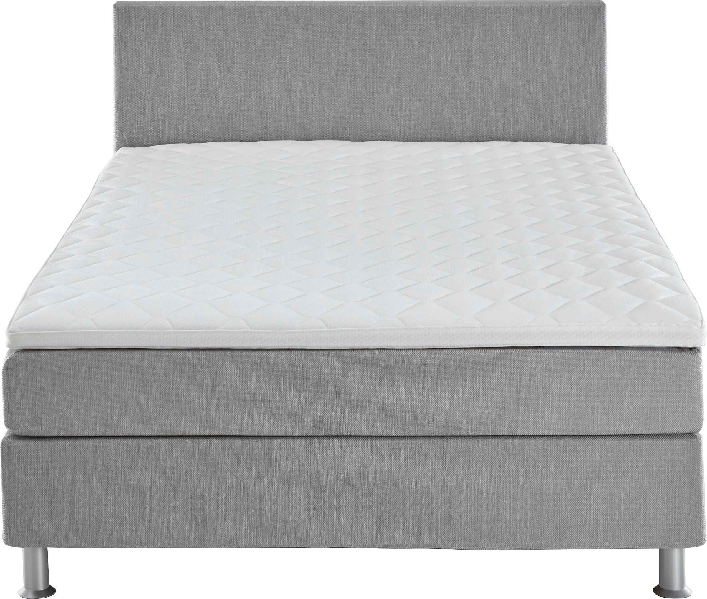 ATLANTIC home collection Boxbett »Edison«, inkl. Bonnellfederkern-Matratze und Topper