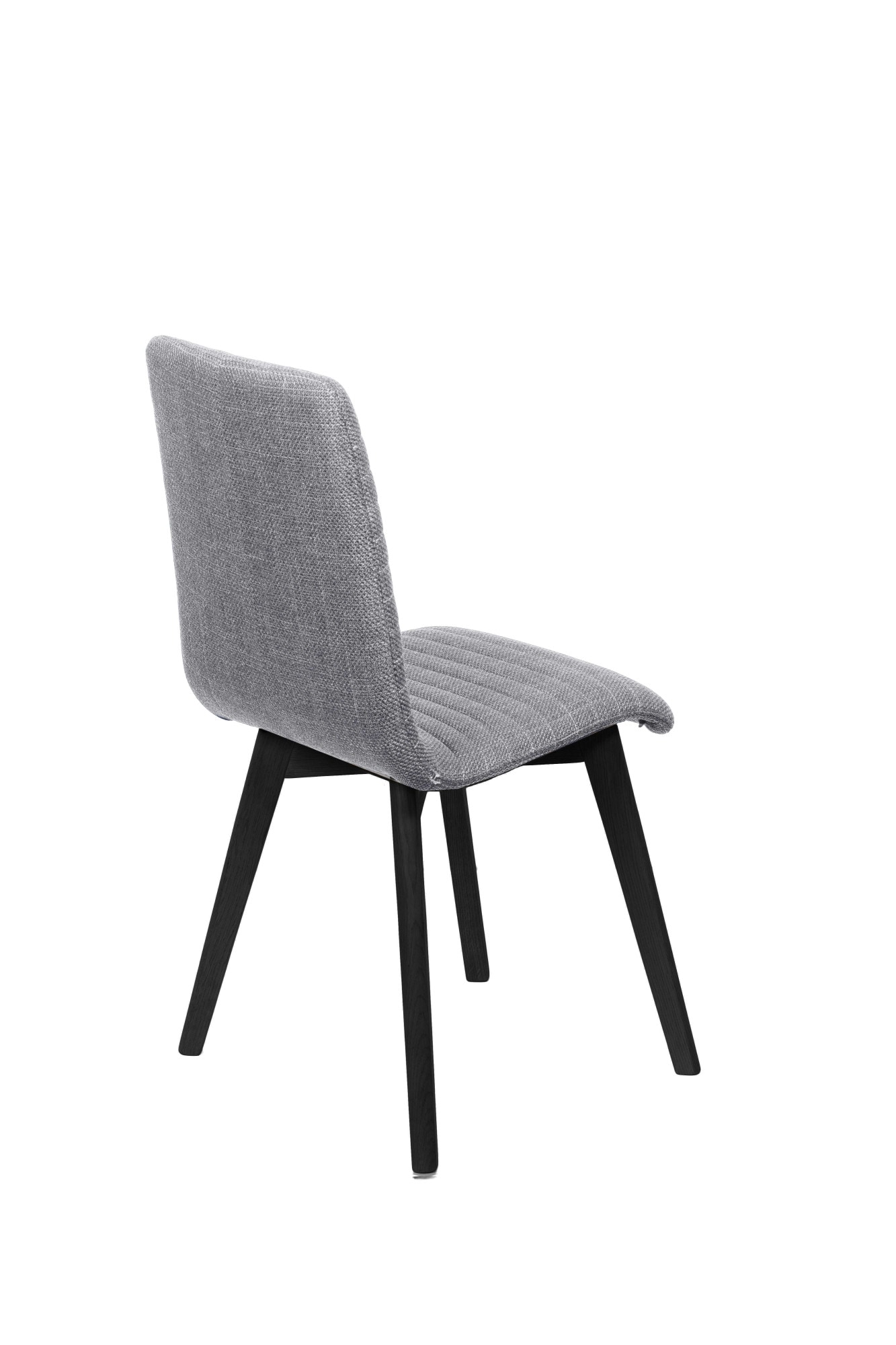 Home affaire 4-Fussstuhl »Arosa Esszimmerstuhl, Polsterstuhl, Küchenstuhl, Speisestuhl, Essstuhl« (Set) 2 Stk.2er-Set, Beine aus Massivholz Eiche oder Buche, mit gestepptem Stoff