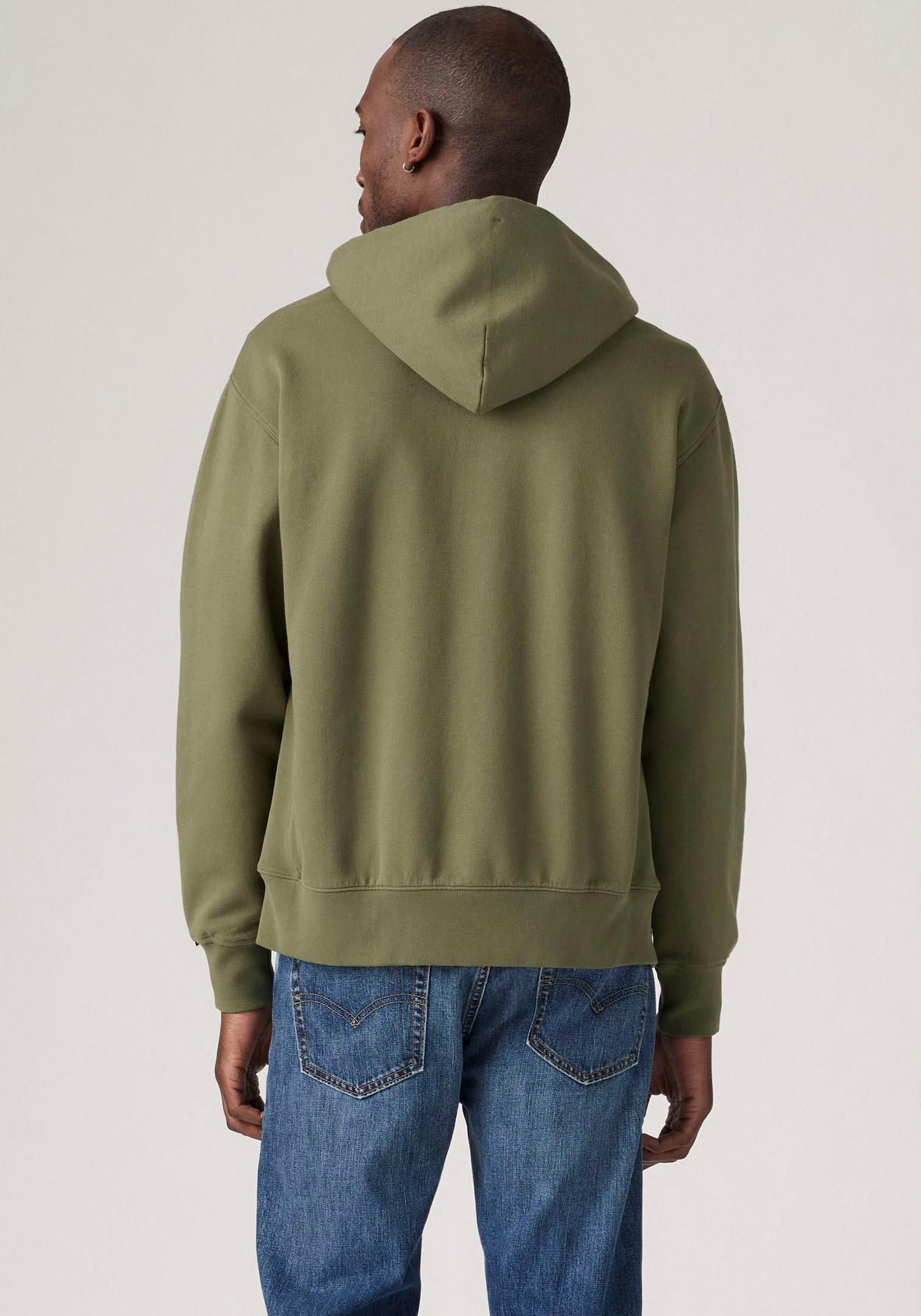 Levi's® Kapuzensweatjacke mit Logo-Stickerei