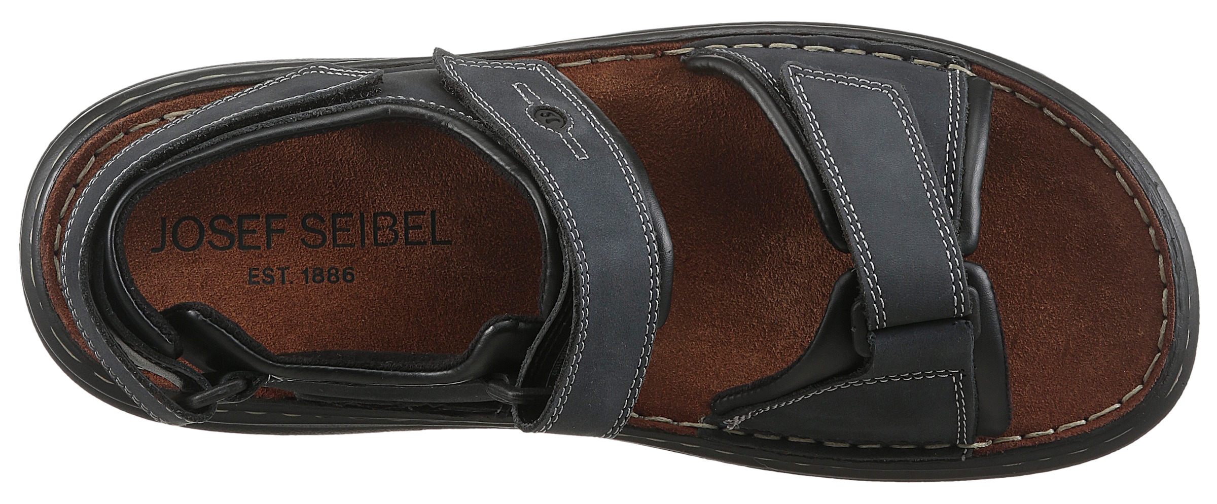 Josef Seibel Sandale »Rafe«  , Sommerschuh, Klettschuh, Freizeitsandale, mit Lederdecksohle