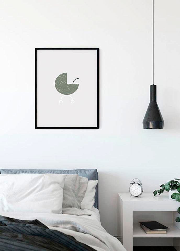 Image of Komar Bild "Baby Hello World" Figuren 1 Stk. tlg. Wandbild zur Dekoration - ohne Rahmen