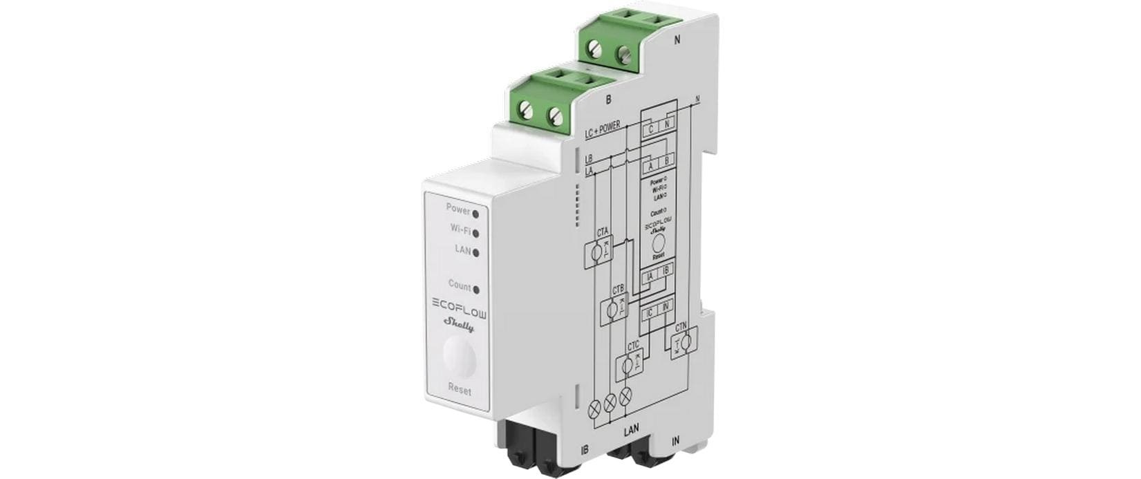 Image of Ecoflow Energiekostenmessgerät "Dreiphasen 3EM"