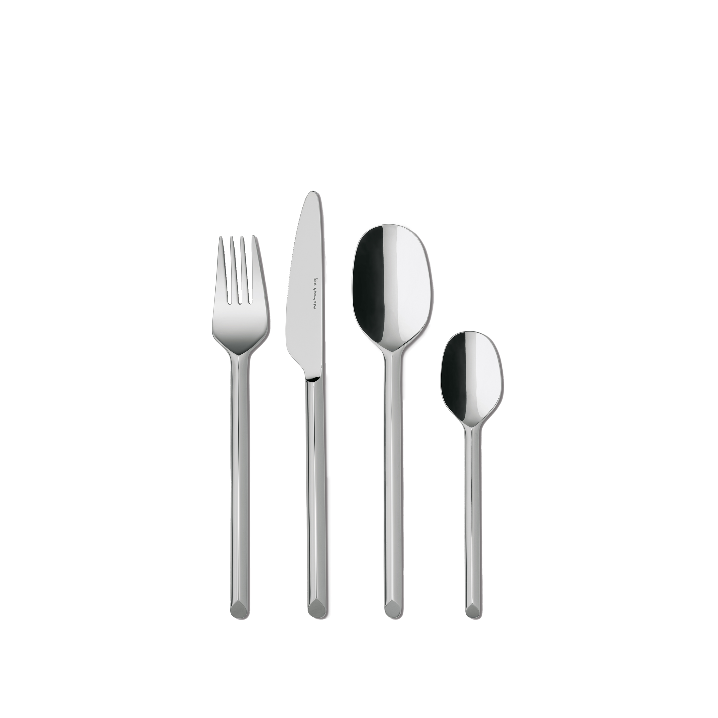 Image of like. by Villeroy & Boch Besteck-Set "Like Besteckset" Rostfreier und spülmaschinenfester Edelstahl