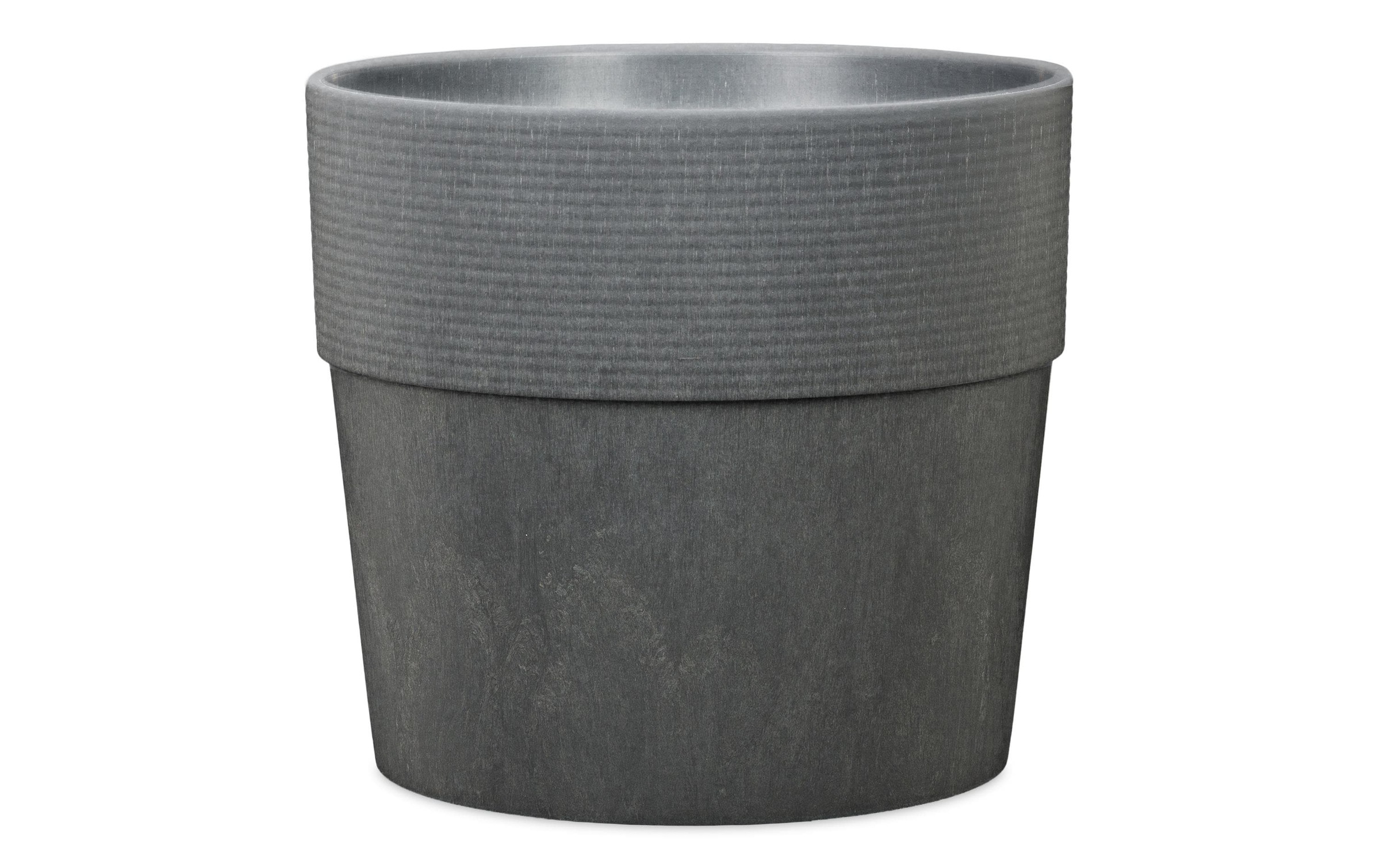 Image of Scheurich Blumentopf "Groove+ Carbon"