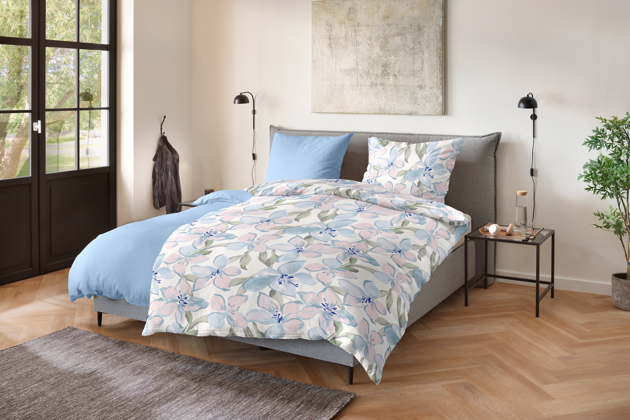 Primera Linge de lit »Soft-Seersucker-Bettwäsche Marie« 2