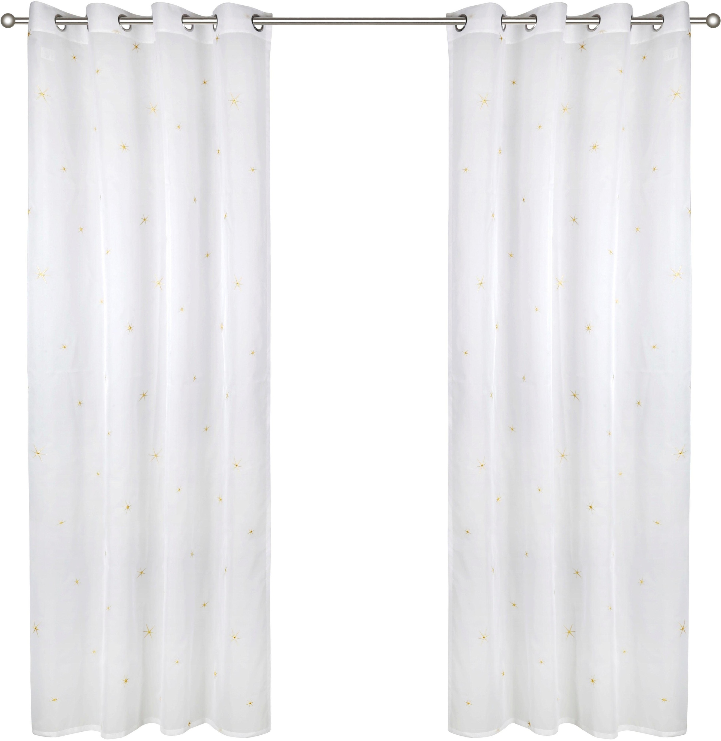 Image of my home Gardine »Estrella«, (1 St.), Transparent, Voile, Polyester bei Ackermann Versand Schweiz