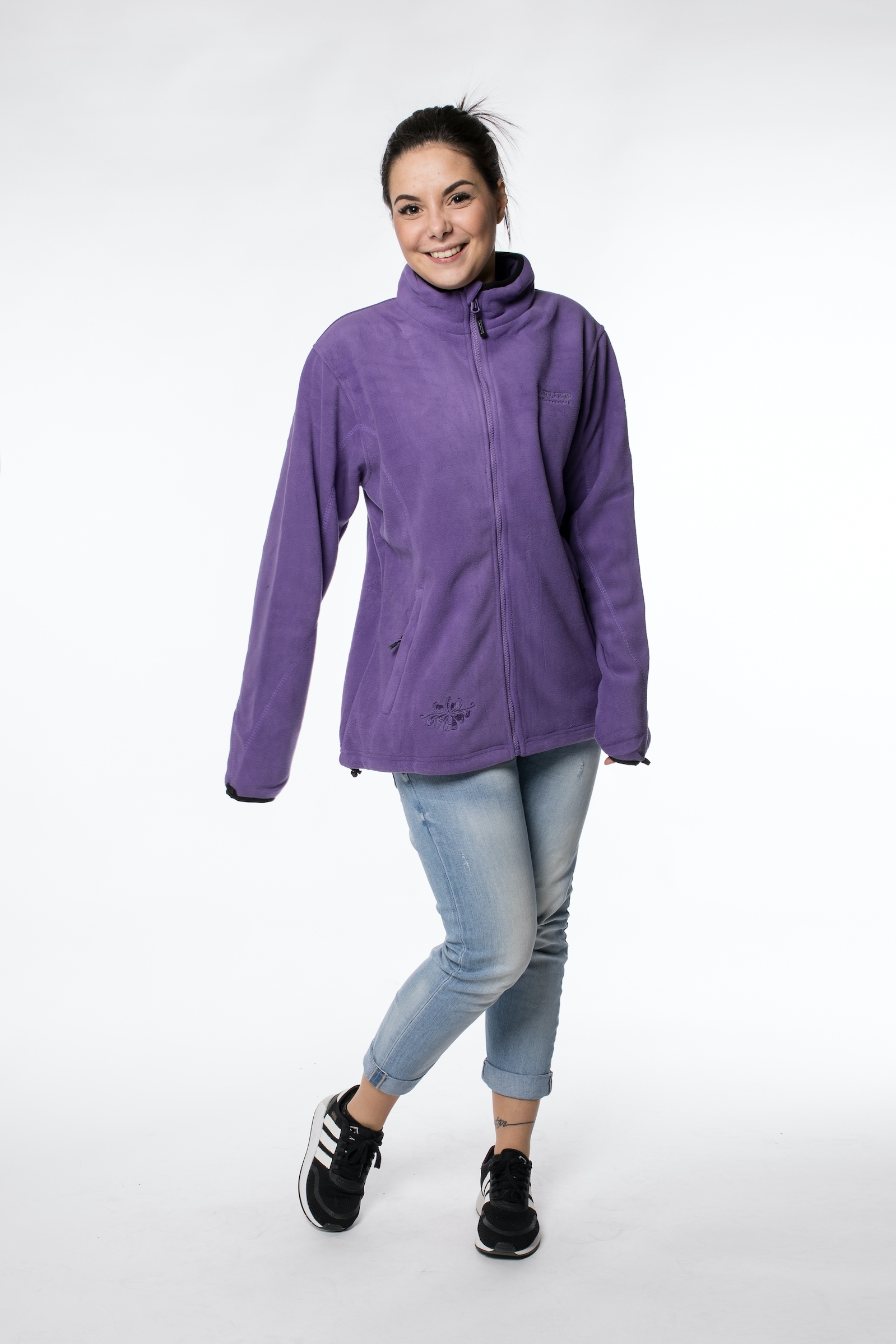 DEPROC Active Fleecejacke »CAMBLY Lady«, mit Teddy-Fleece, auch in Grossen Grössen erhältlich