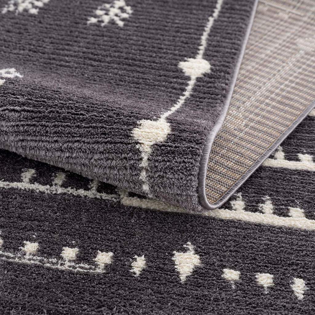 Carpet City Tapis »April 2308« Rectangulaire 10 mm Höhe Läufer, weich durch Microfaser, Boho Ethno Look, Wohnzimmer