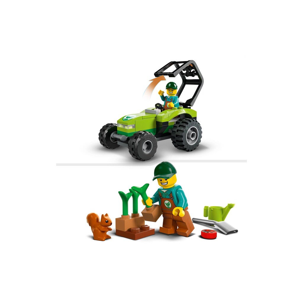 LEGO® Konstruktionsspielsteine »Kleintraktor«, (86 St.)