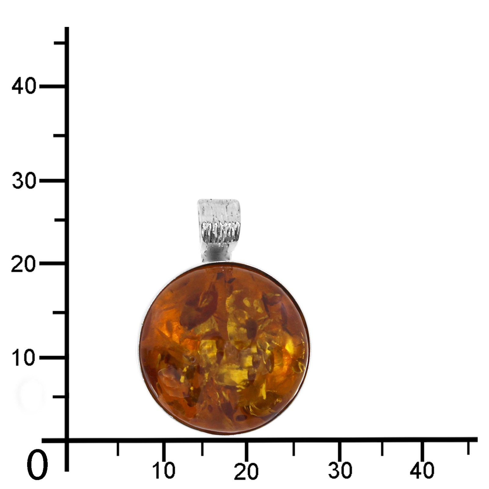 OSTSEE-SCHMUCK Pendentif chaîne »Ostsee-Schmuck Anhänger Classic 19 mm Anhänger Classic 19 mm« 1 cuis tlg.