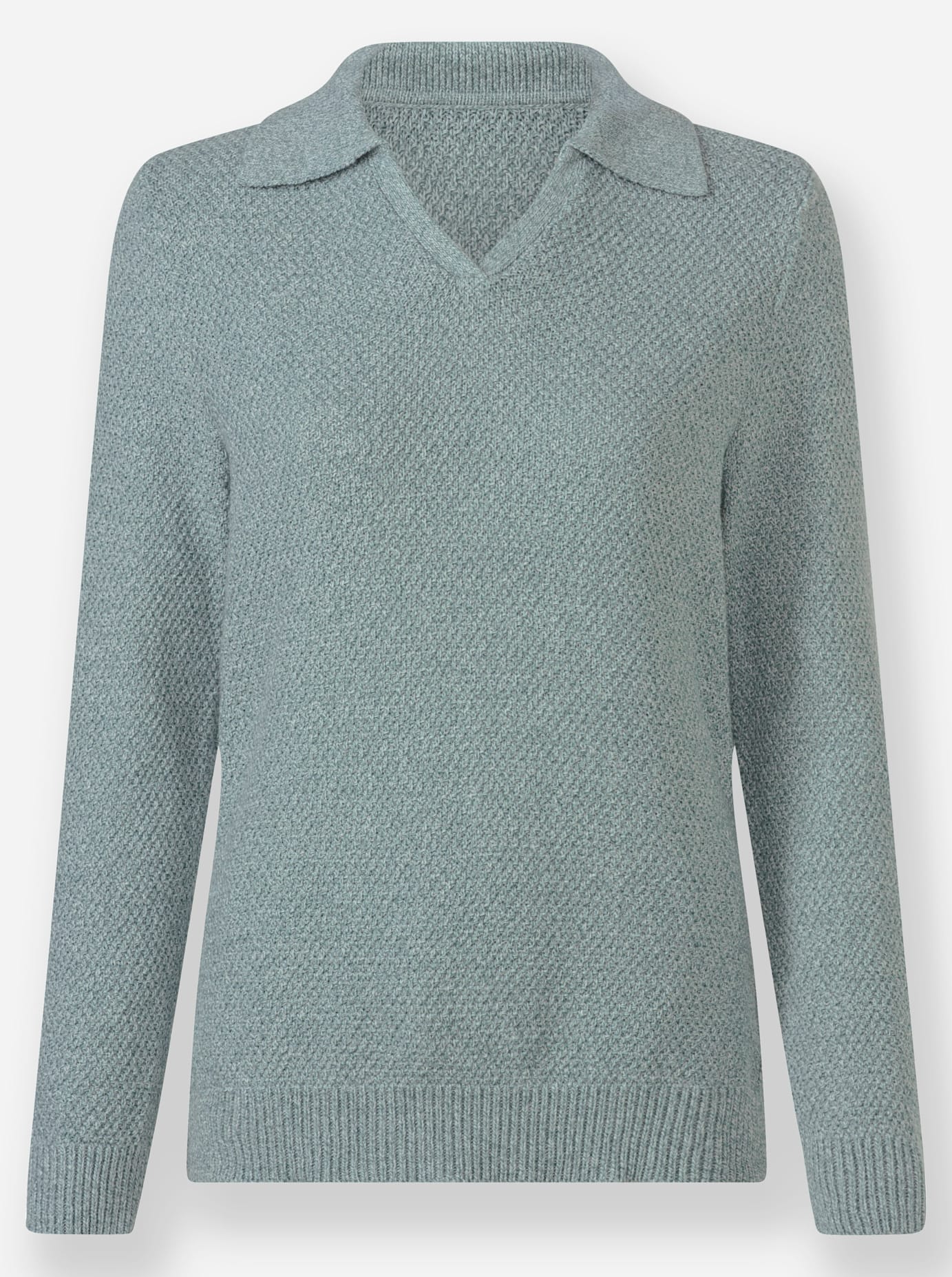 Inspirationen Strickpullover »Polopullover«