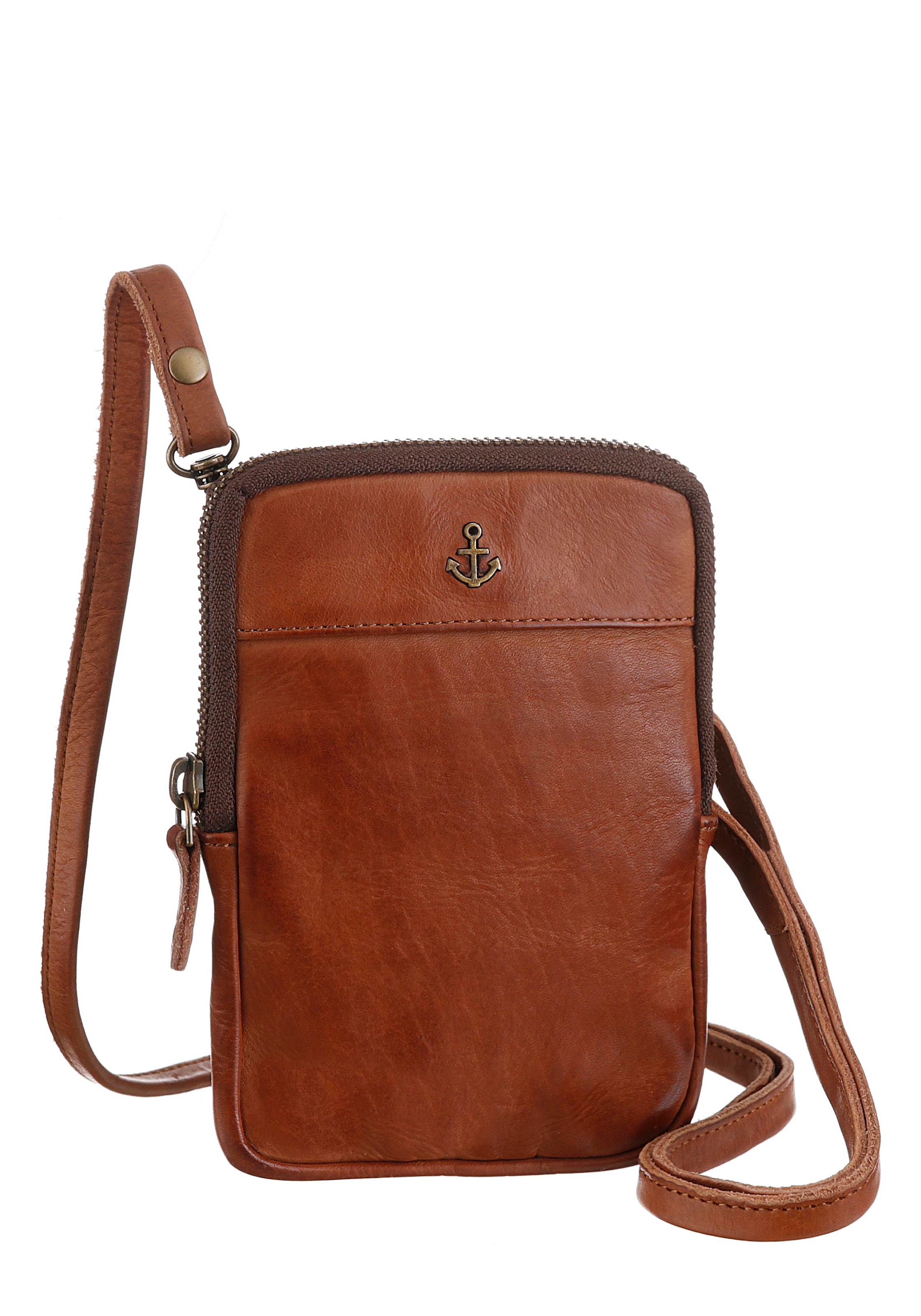 Mini Bag »Benita«, aus griffigem Leder mit typischen Marken-Anker-Label