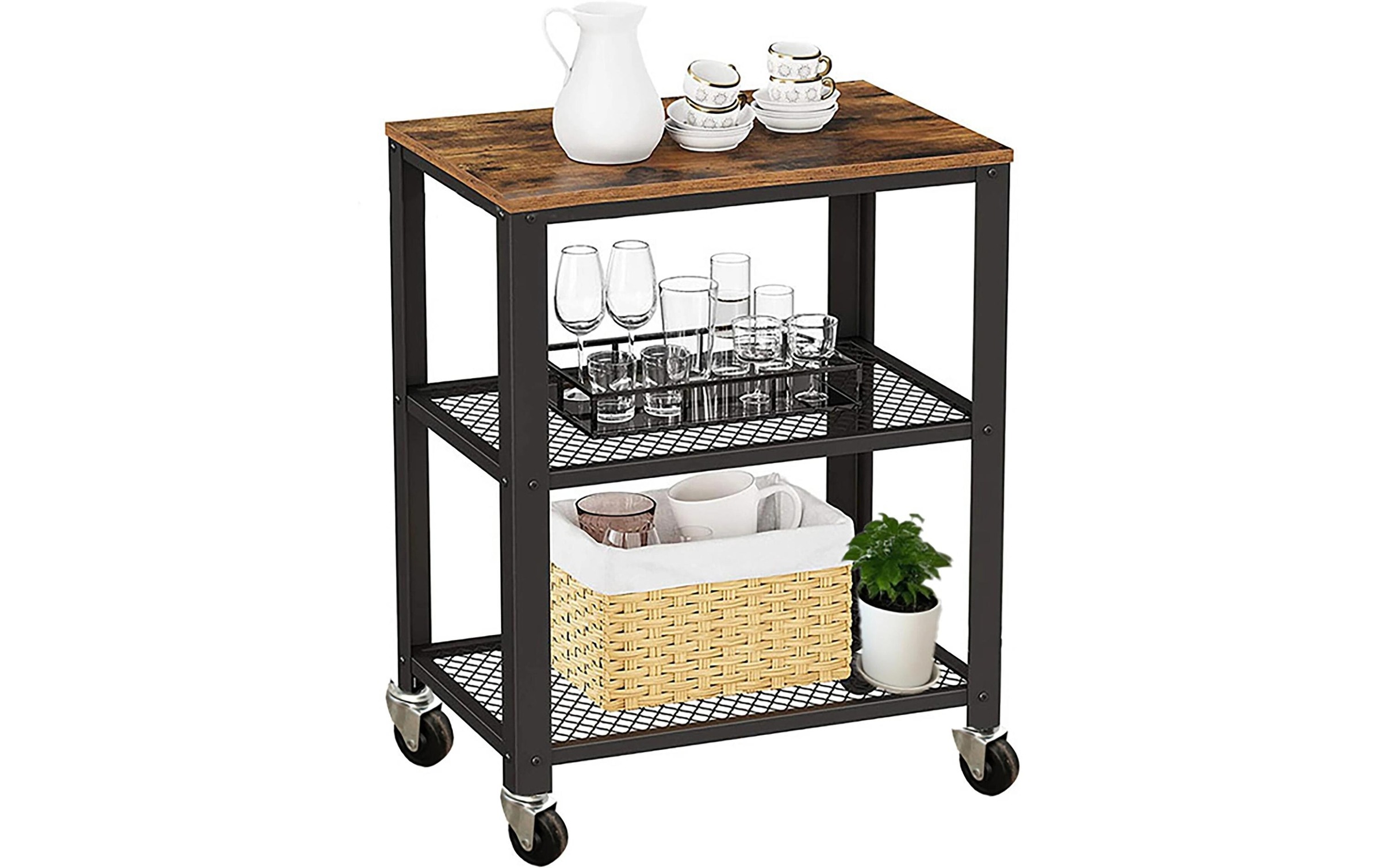 Image of relaxdays Küchenwagen "77.5 x 60 cm"