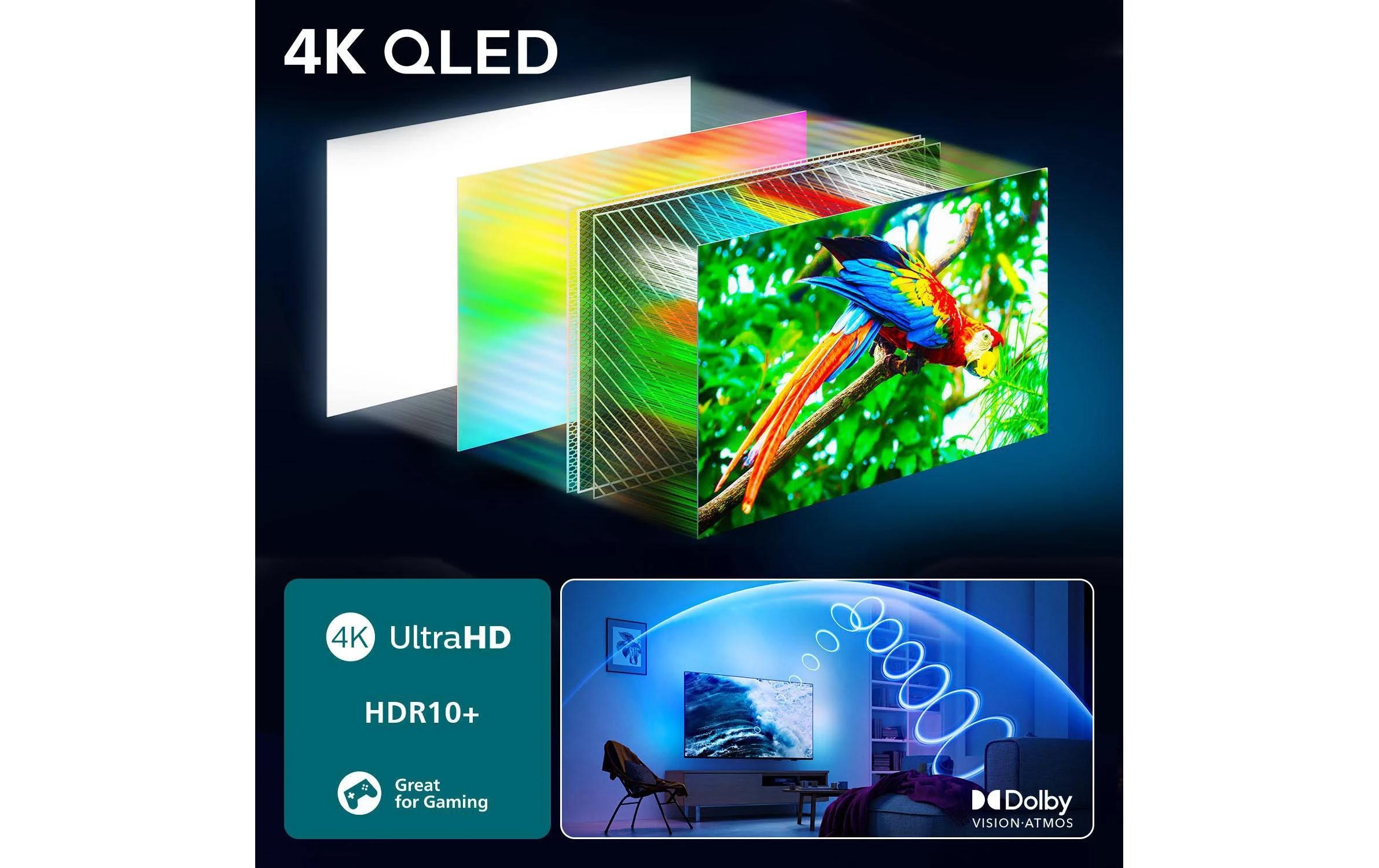 Philips QLED-Fernseher »75PUS9000/12 The One 75«, 4K Ultra HD