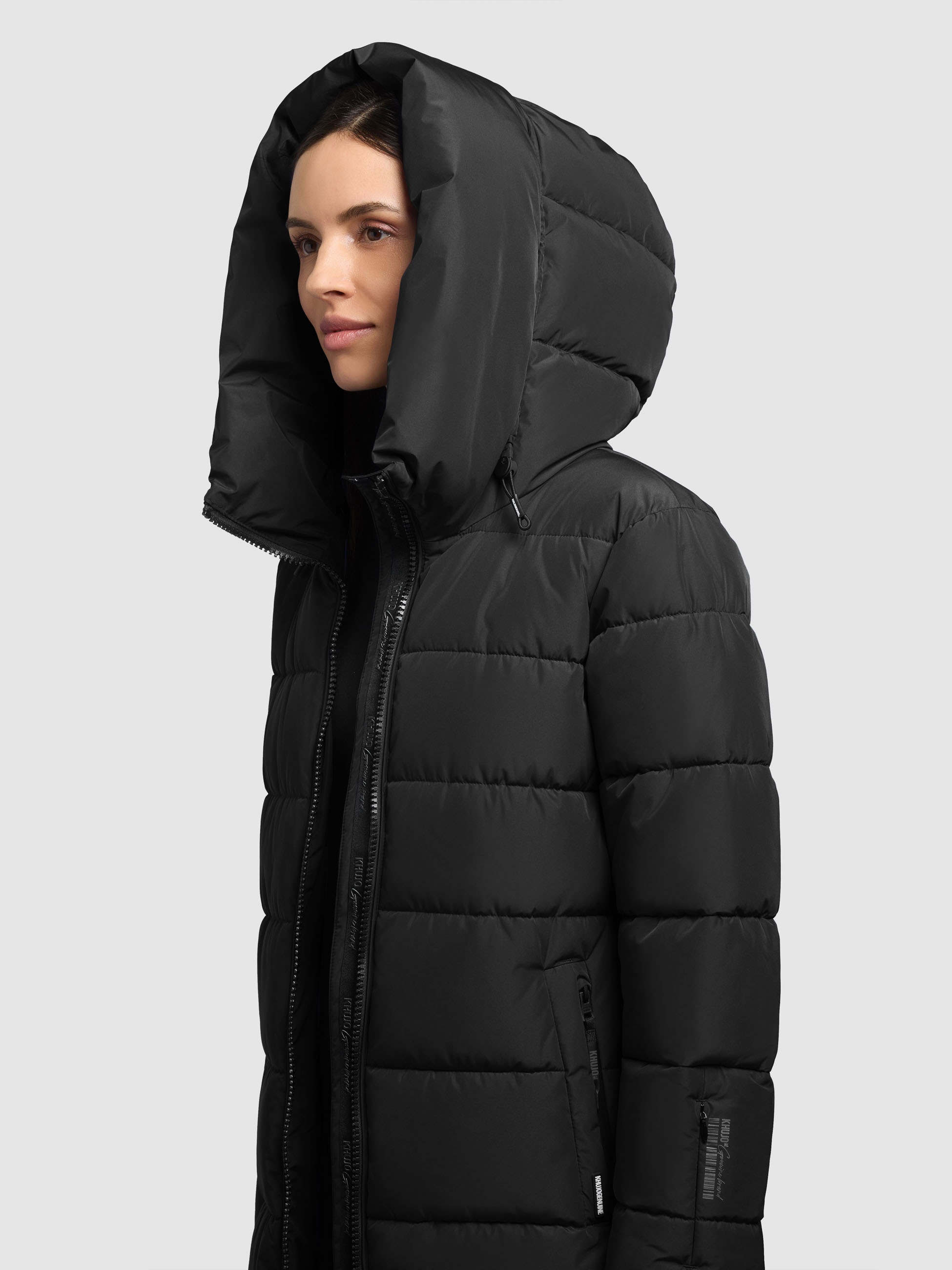 khujo Steppjacke »GRIMES« mit Kapuze Reissverschlusstaschen