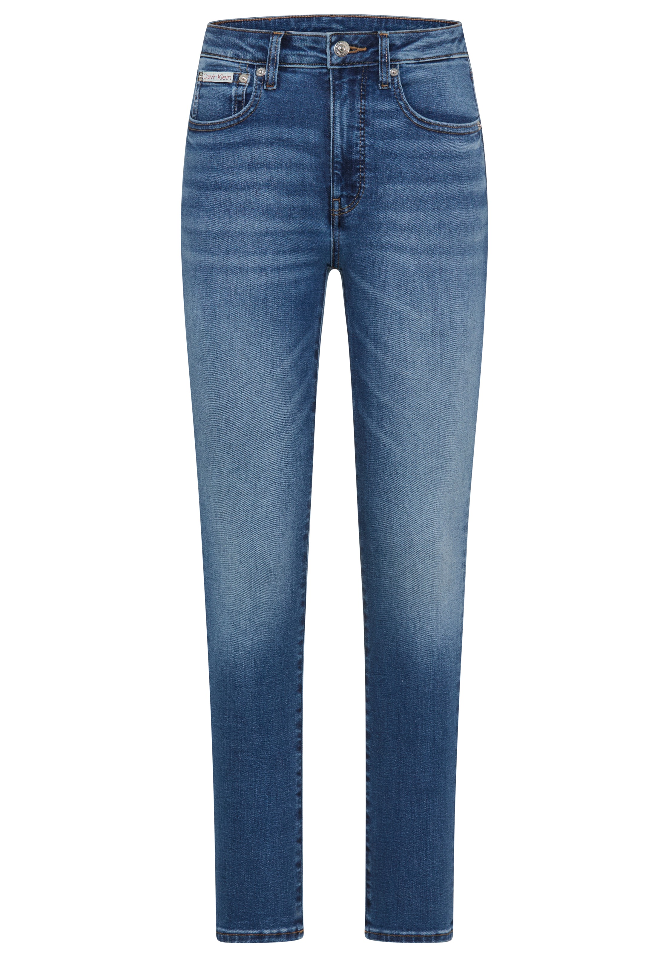 Image of Calvin Klein Jeans Skinny-fit-Jeans "MID RISE SKINNY INDIGO STATION" Skinny fit mit Taschen
