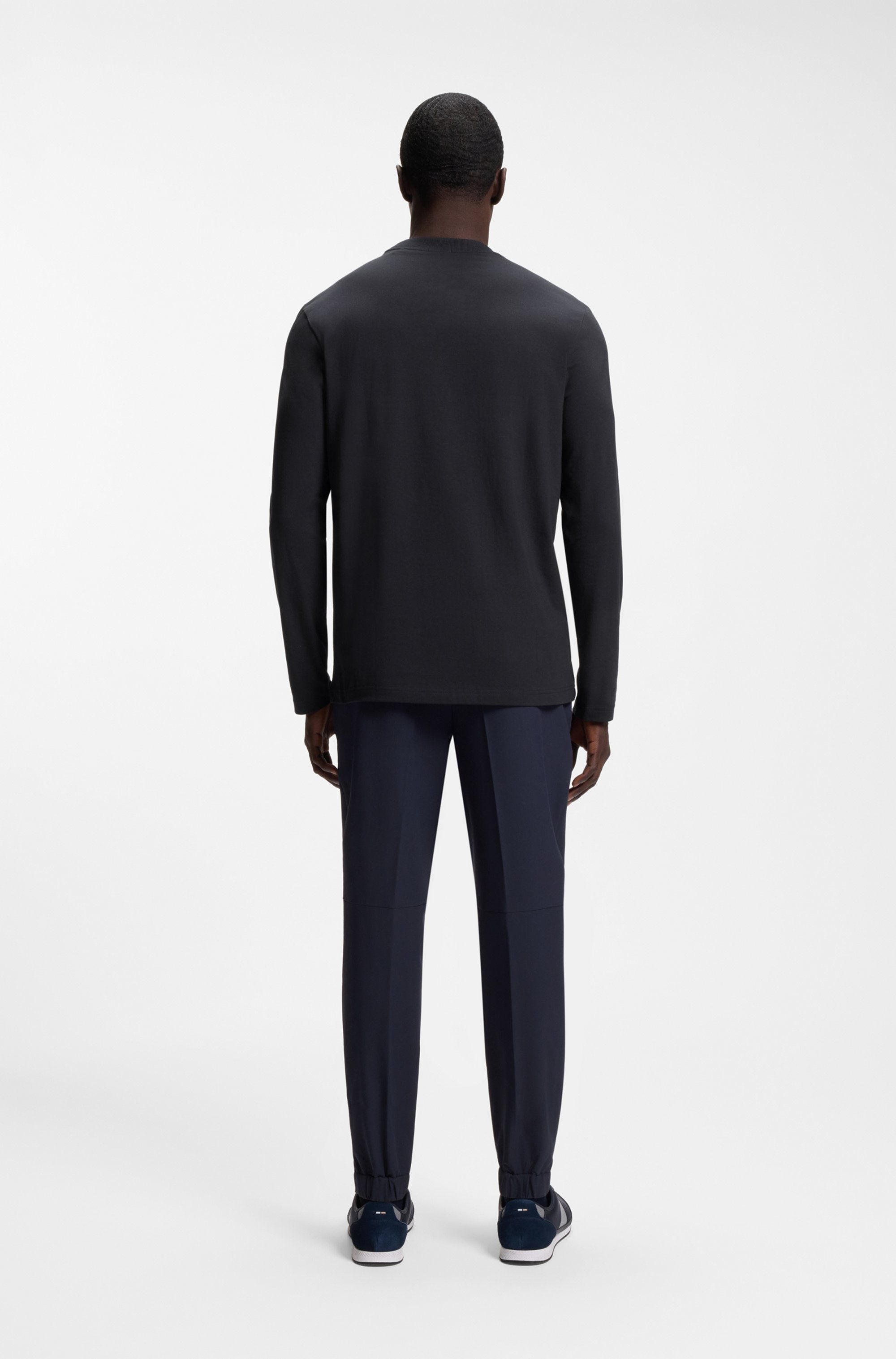 BOSS GREEN T-shirt à manches longues »Tee Long« mit Rundhalsausschnitt