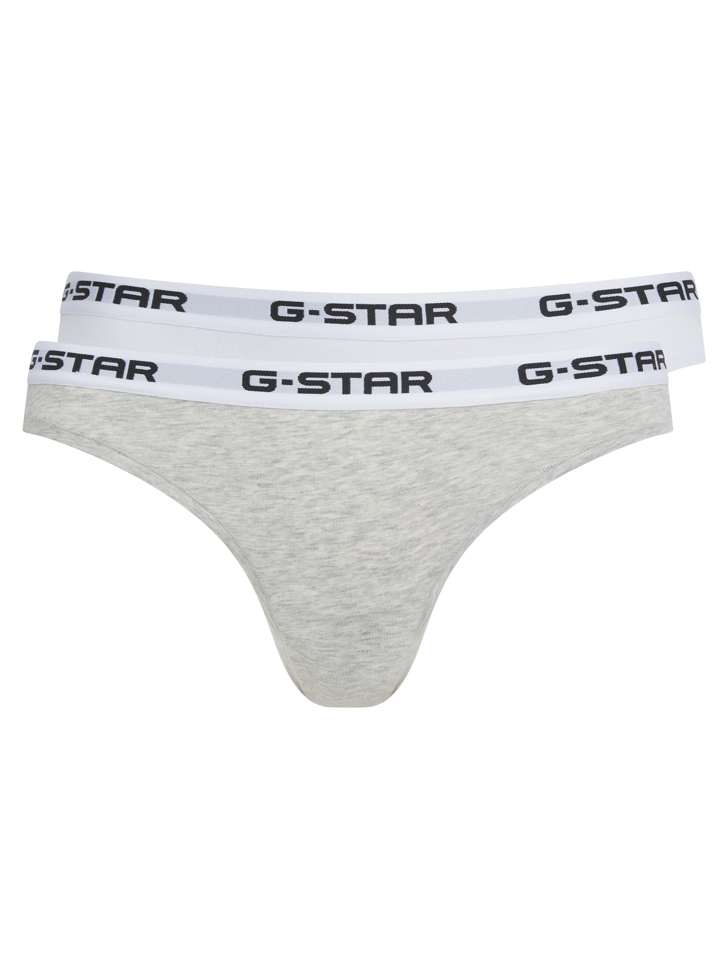 Image of G-STAR Tanga "OBSIDIAN, 2 PACK THONGS" Packung, 2 Stk. mit Logobund
