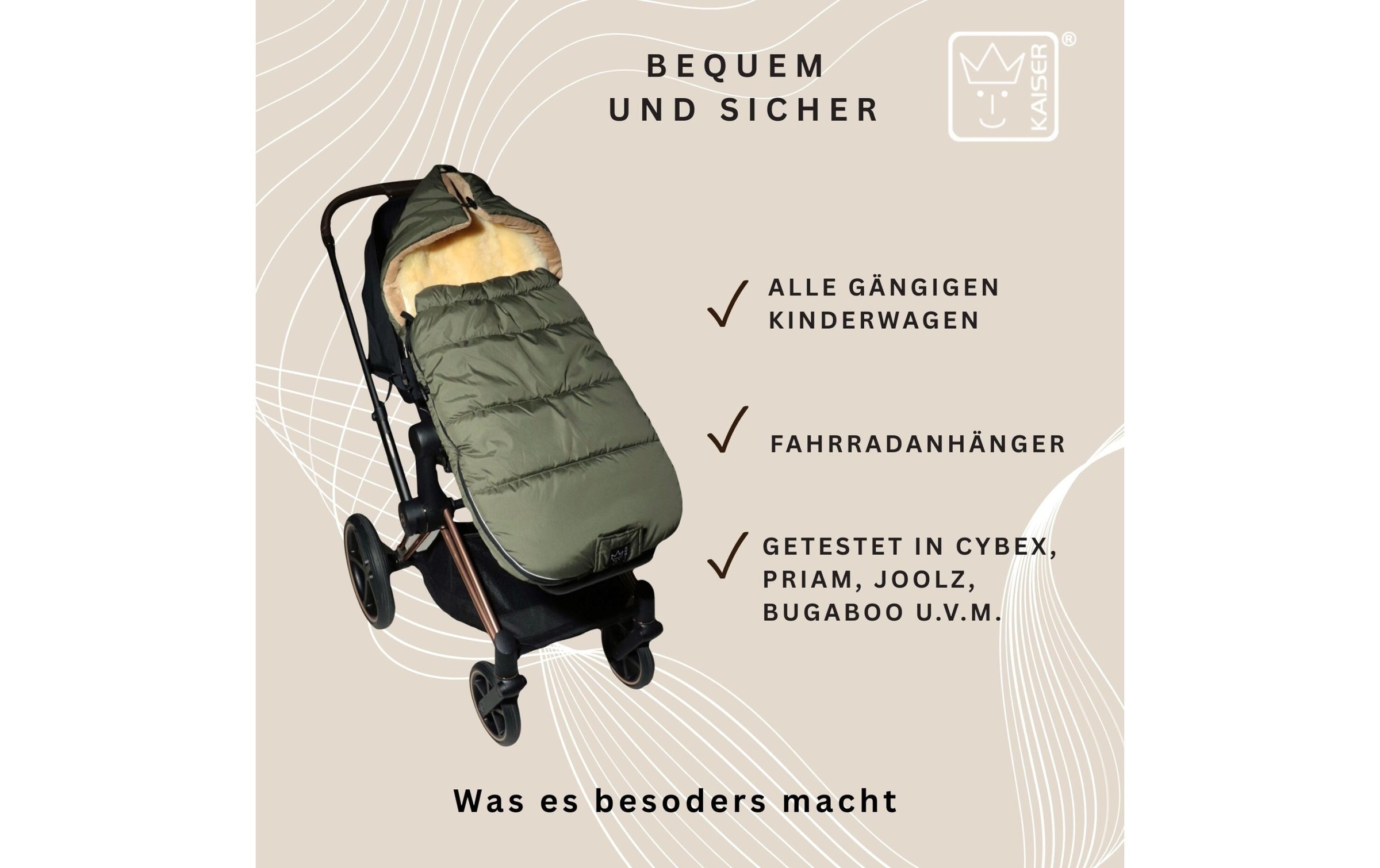 Kaiser Fusssack »Sheep«