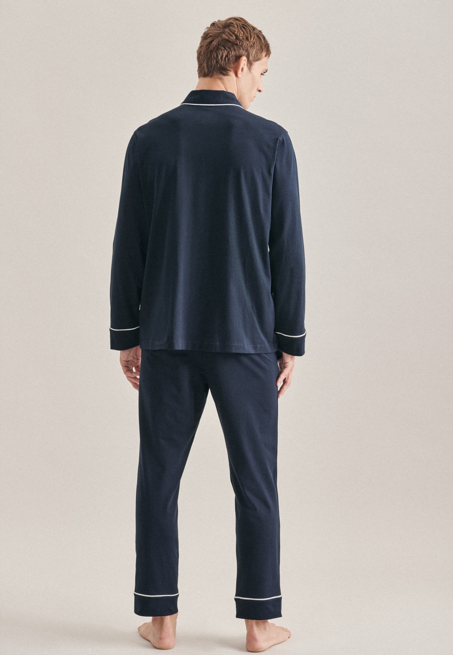 seidensticker Pantalon de nuit »Schwarze Rose«