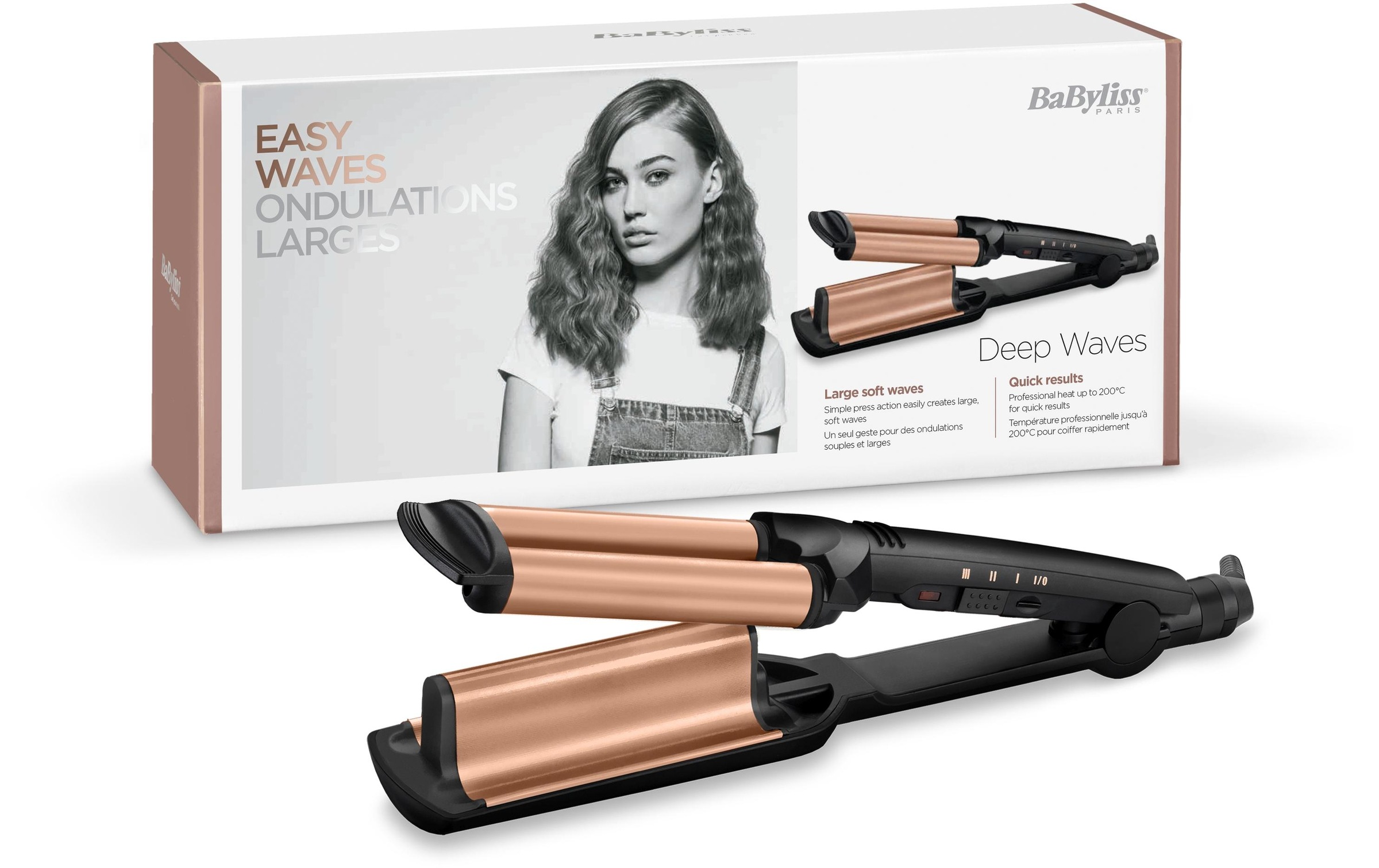 BaByliss Welleneisen »Deep Waves W2447E 60 x 100 mm«