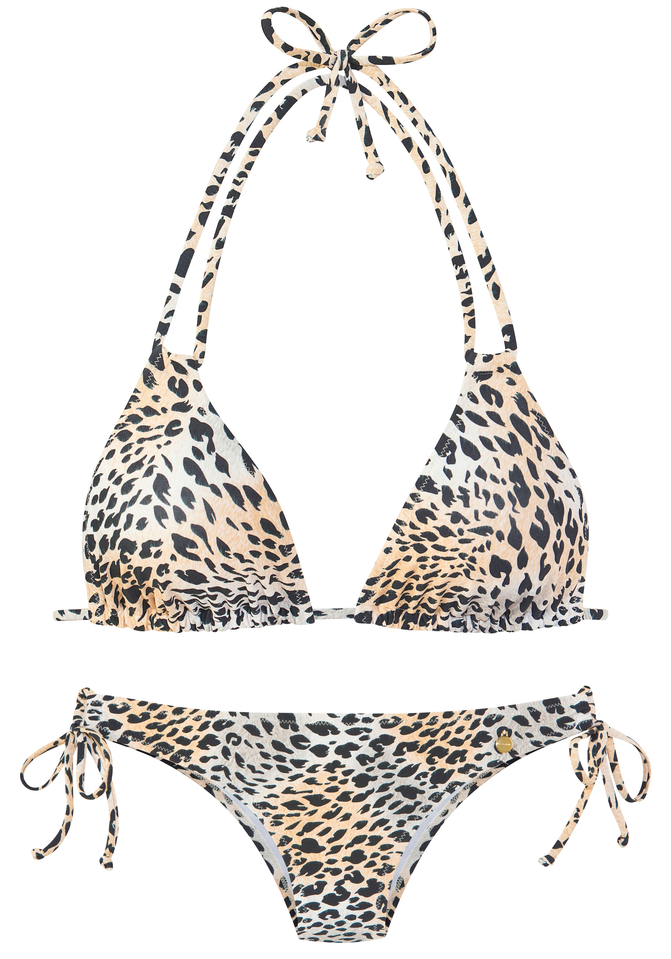 LASCANA Bikini triangle »Silea« Mit modischem Animalprint