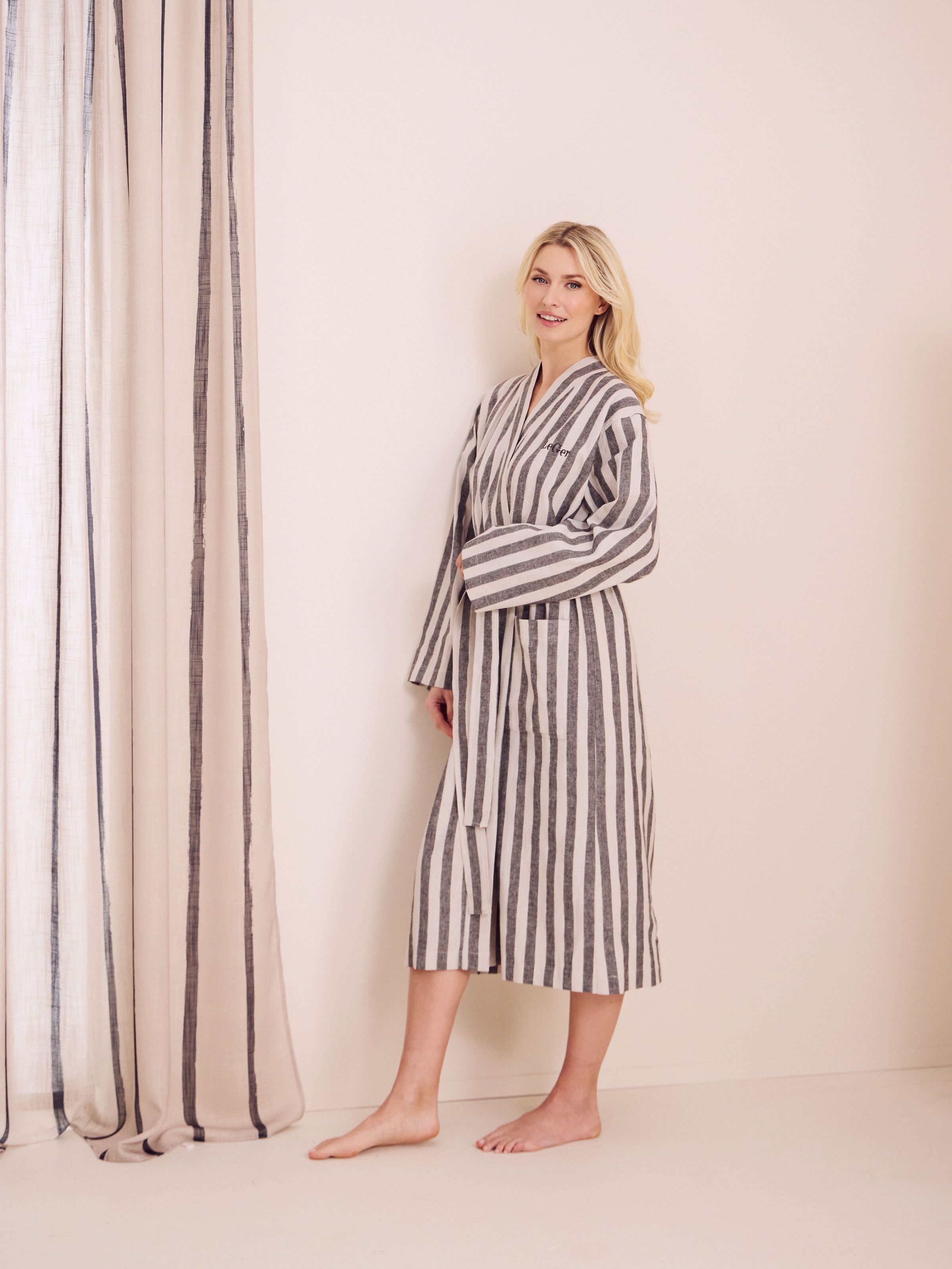 LeGer Home by Lena Gercke Rideau »Zayla« Bande multifonctionnelle 1 cuis tlg. Leinenoptik, Vielseitiges Multifunktionsband, Verschiedene Längen