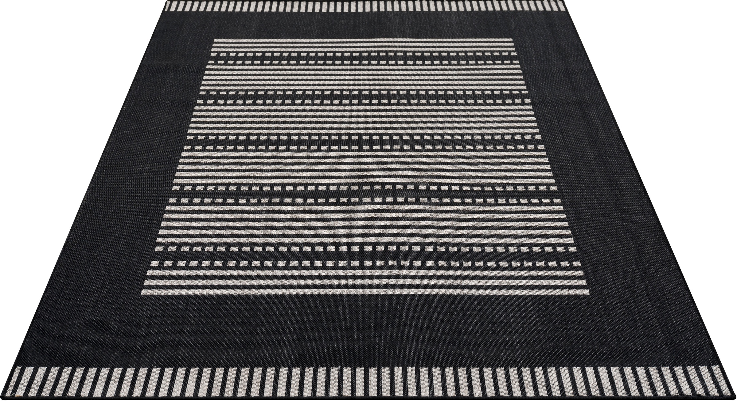 Image of andas Teppich »Pico«, rechteckig, 8 mm Höhe, In- und Outdoorgeeignet, Flachgewebe, Wetterfest & UV-beständig, für Balkon, Terrasse und Wintergarten, besonders flach, auch für Küche oder Esszimmer und Wohnzimmer geeignet bei Ackermann Versand Schweiz