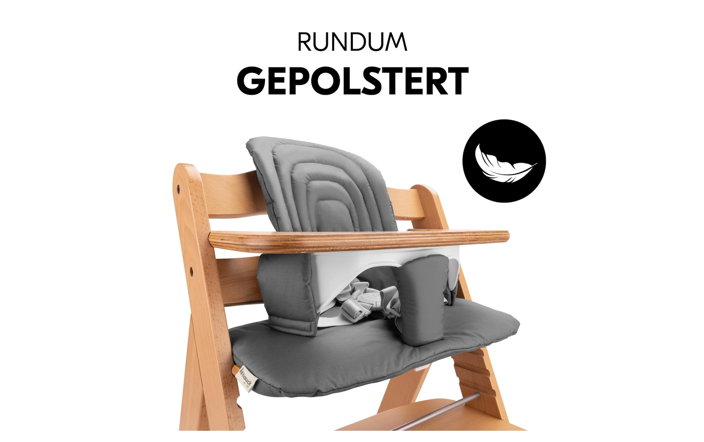 Hauck Hochstuhlaufsatz »Highchair Baby Seat Pad« bis