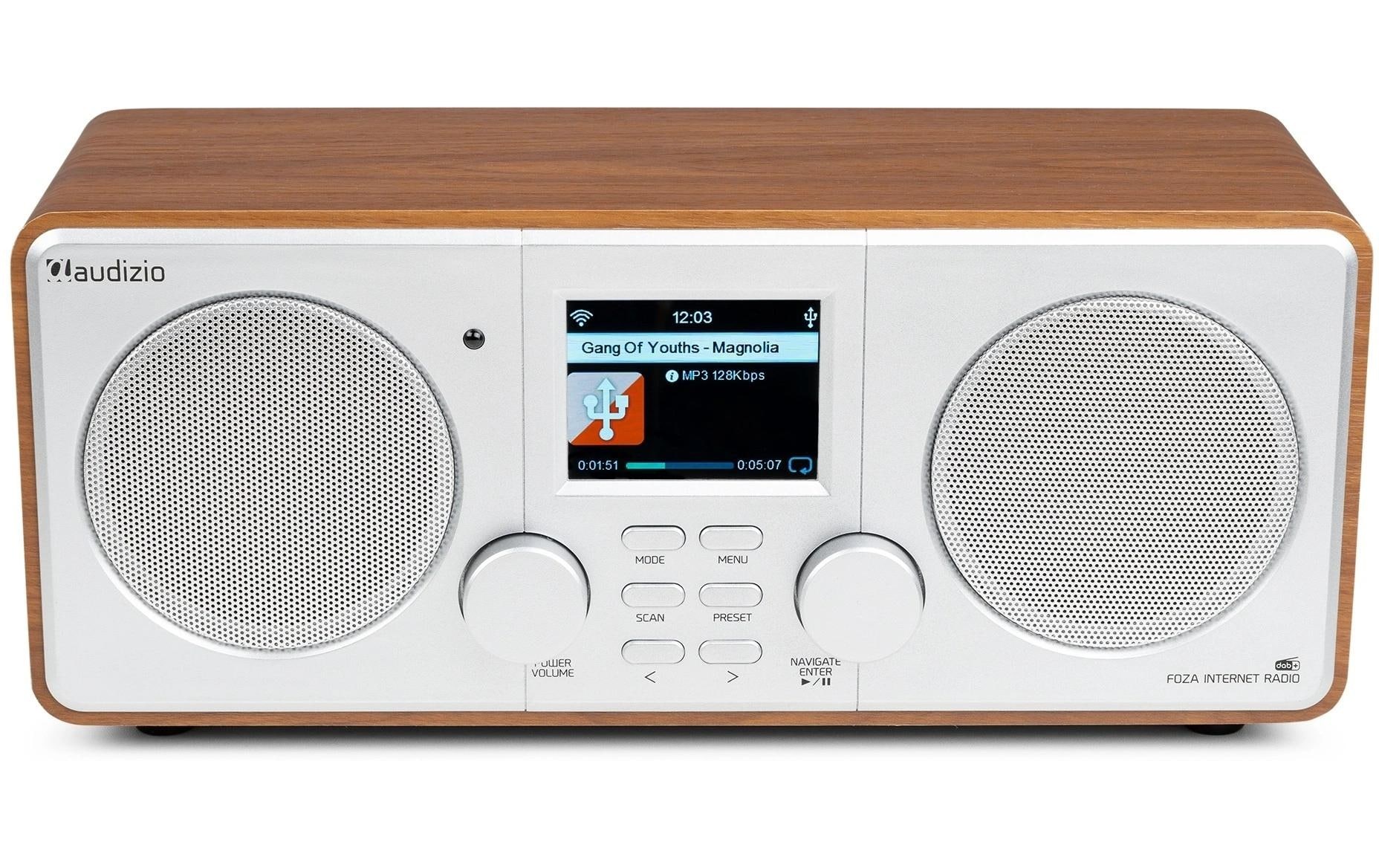 AUDIZIO Digitalradio (DAB+) »Foza«, (Digitalradio (DAB+)-Internetradio)